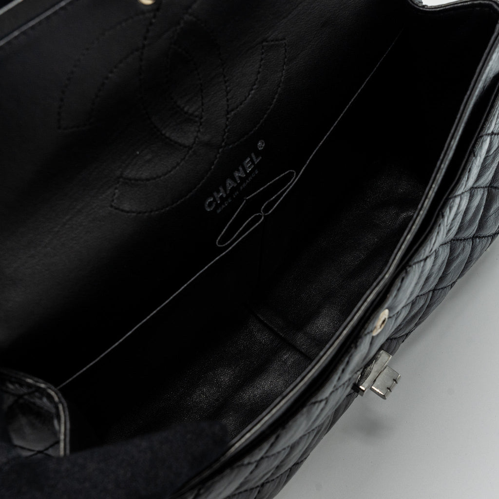 chanel-2-55-226-reissue-double-flap-bag-grained-calfskin-black-shw