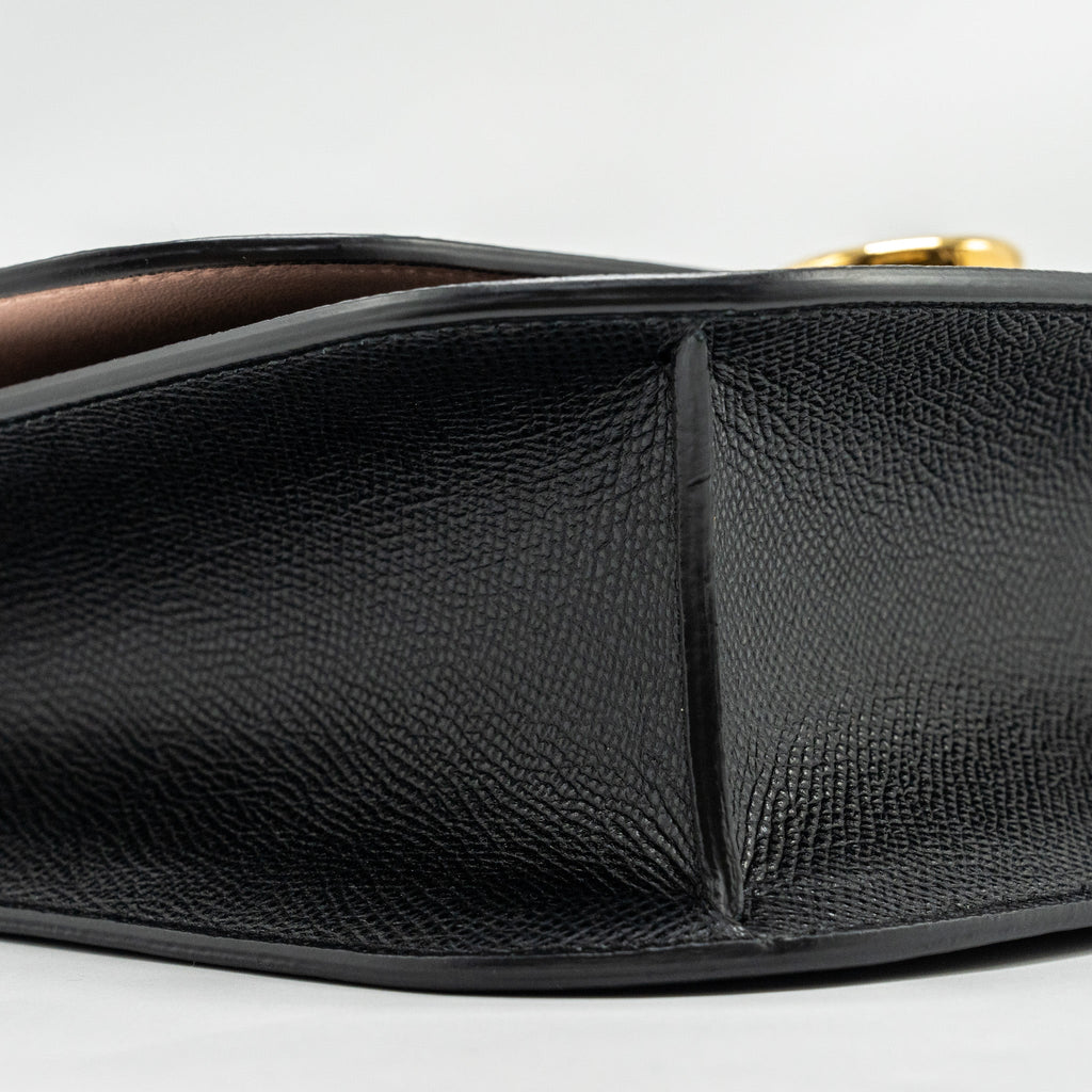 salvatore-ferragamo-gancini-rounded-flap-bag-calfskin-black-ghw