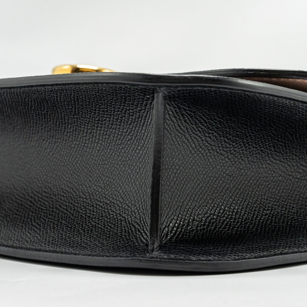 salvatore-ferragamo-gancini-rounded-flap-bag-calfskin-black-ghw