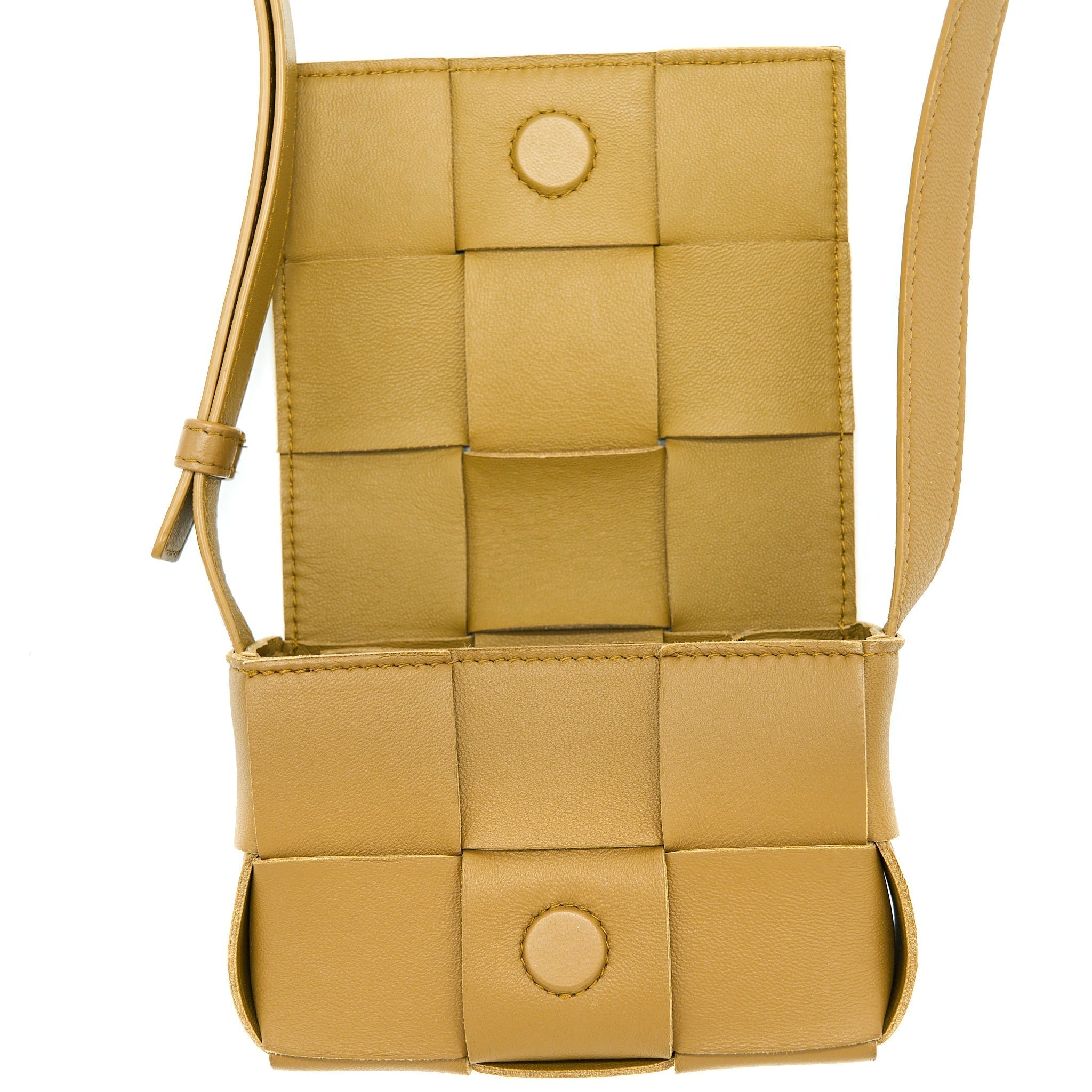 bottega-venetta-mini-cassette-crossbody-bag-olive-brown-lghw-1