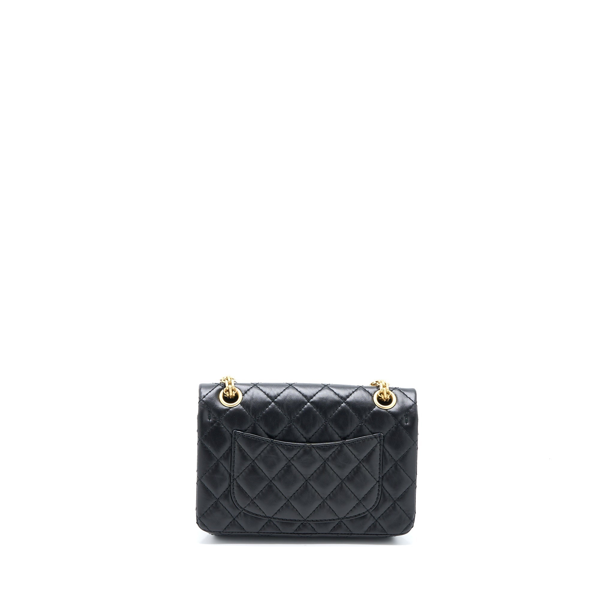 chanel-mini-2-55-reissue-flap-bag-aged-calfskin-black-brushed-ghw-microchip-5