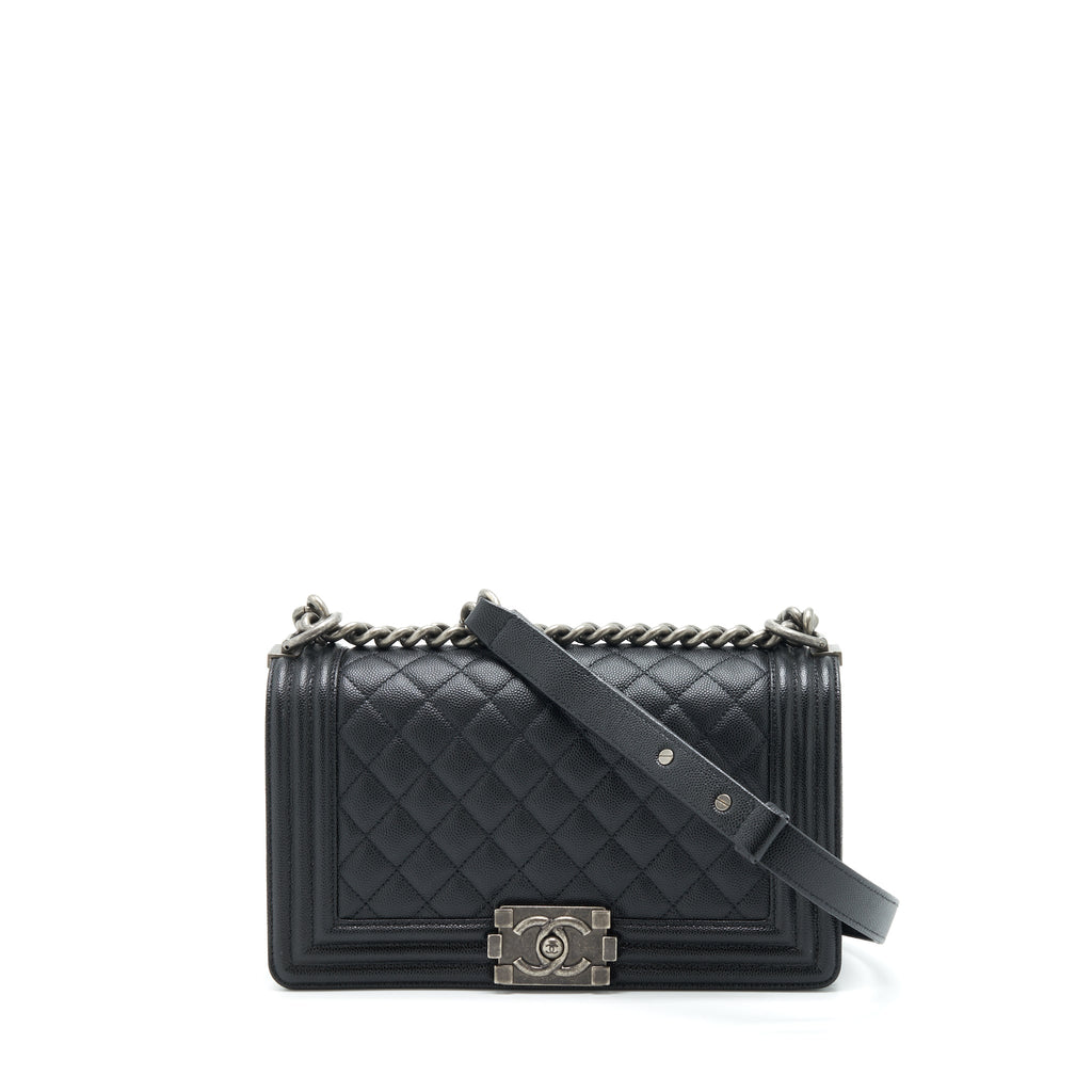 chanel-medium-boy-bag-caviar-black-with-ruthenium-hardware