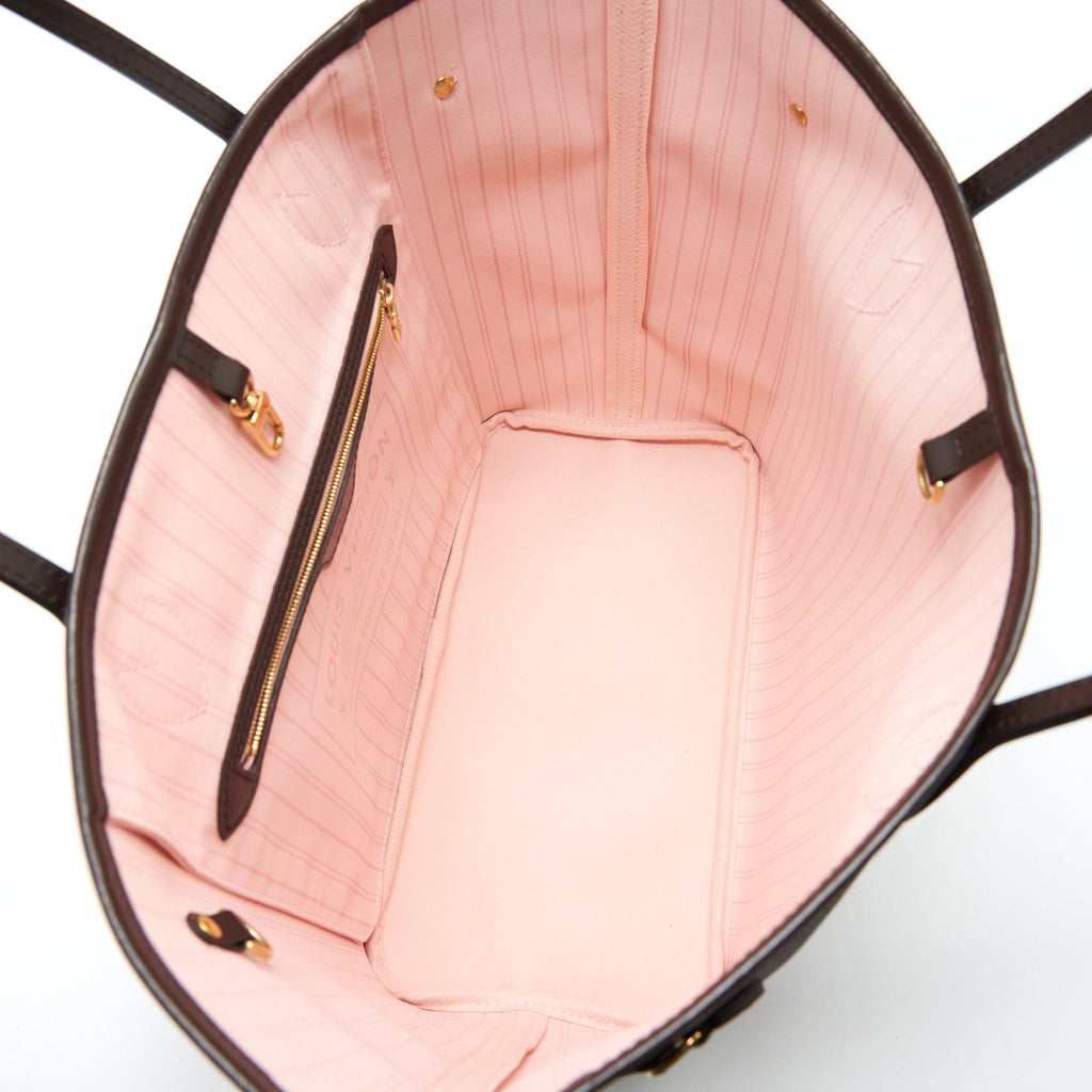 louis-vuitton-neverfull-mm-damier-ebene-rose-ballerine-ghw