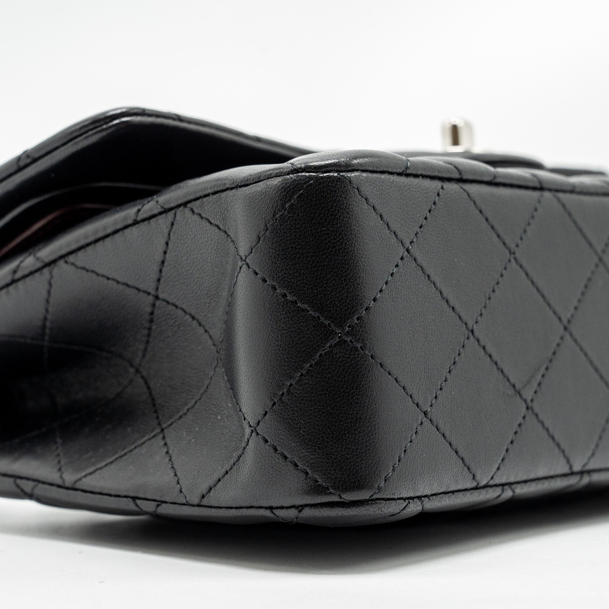 chanel-small-classic-double-flap-bag-lambskin-black-shw-microchip-1