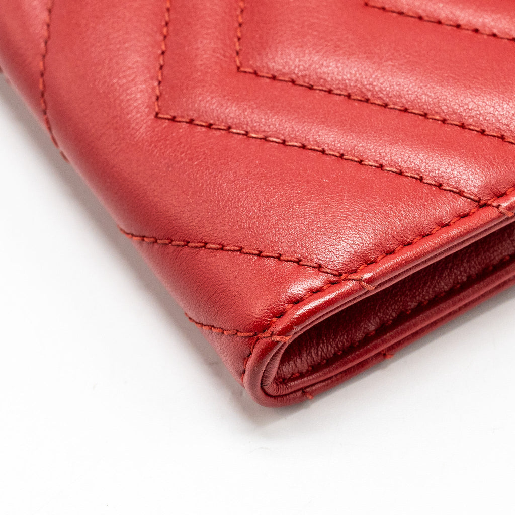 gucci-marmont-flap-wallet-with-chain-calfskin-red-ghw