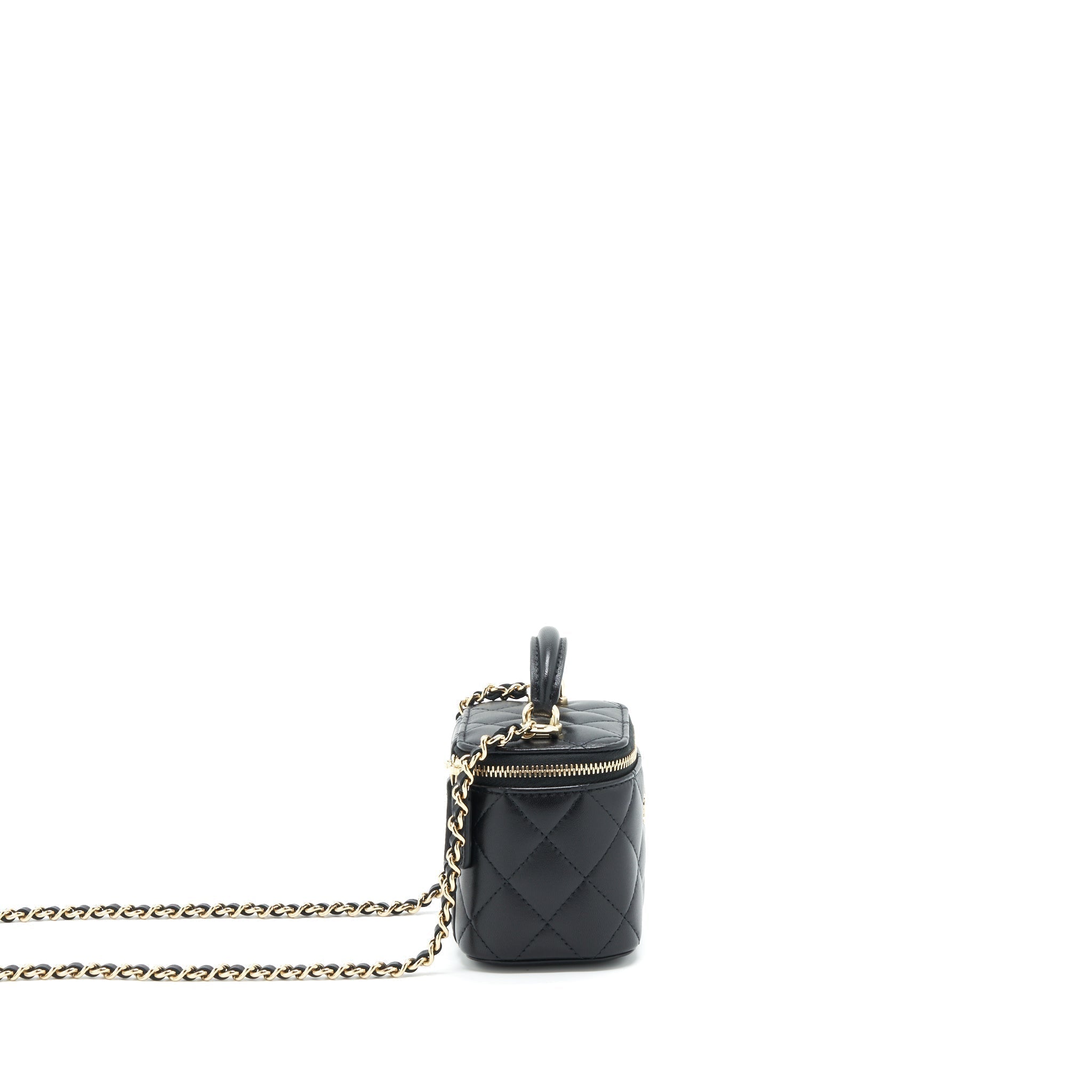 copy-of-chanel-22p-top-handle-mini-vanity-with-chain-and-mirror-lambskin-black-lghw