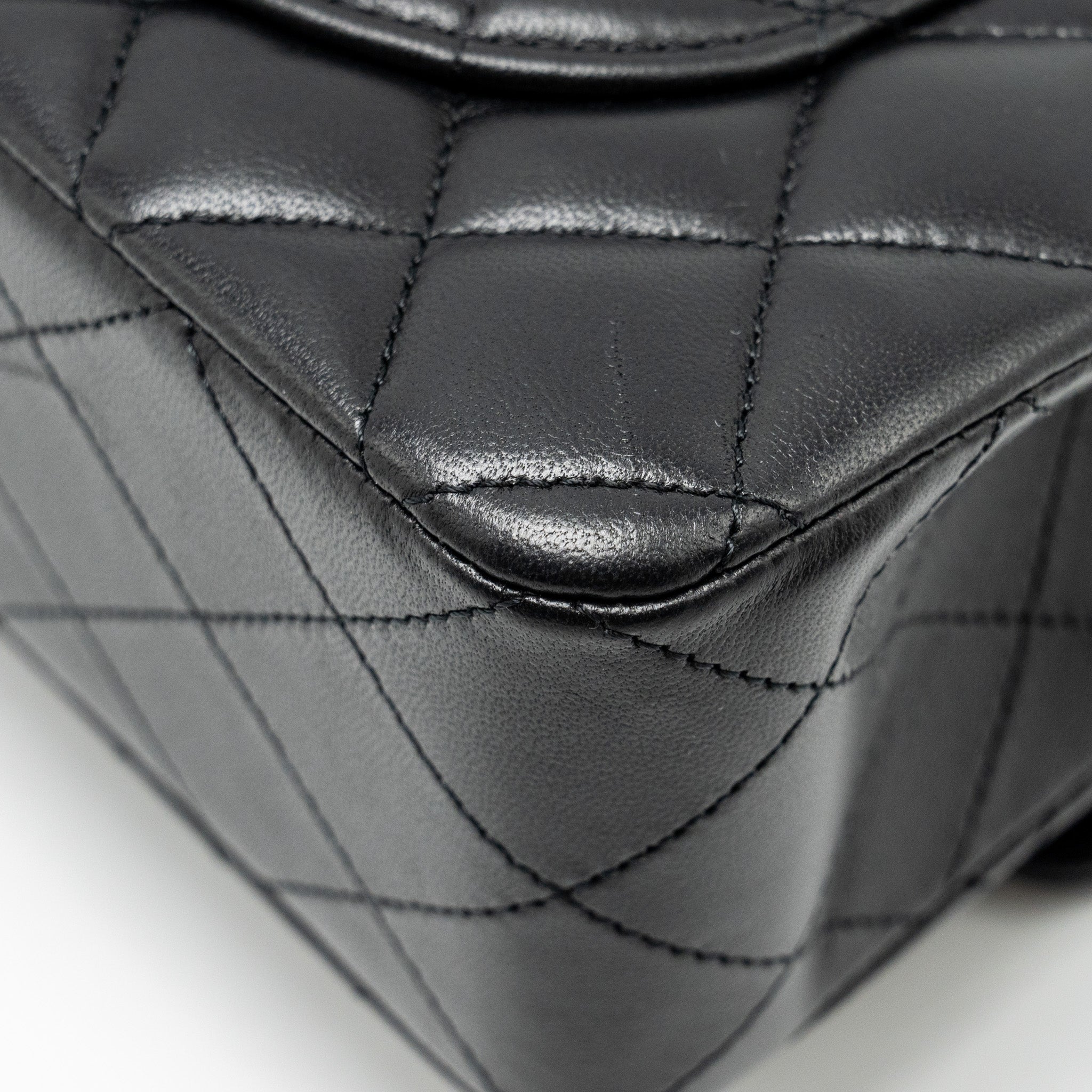 chanel-small-classic-double-flap-bag-lambskin-black-shw-microchip-1