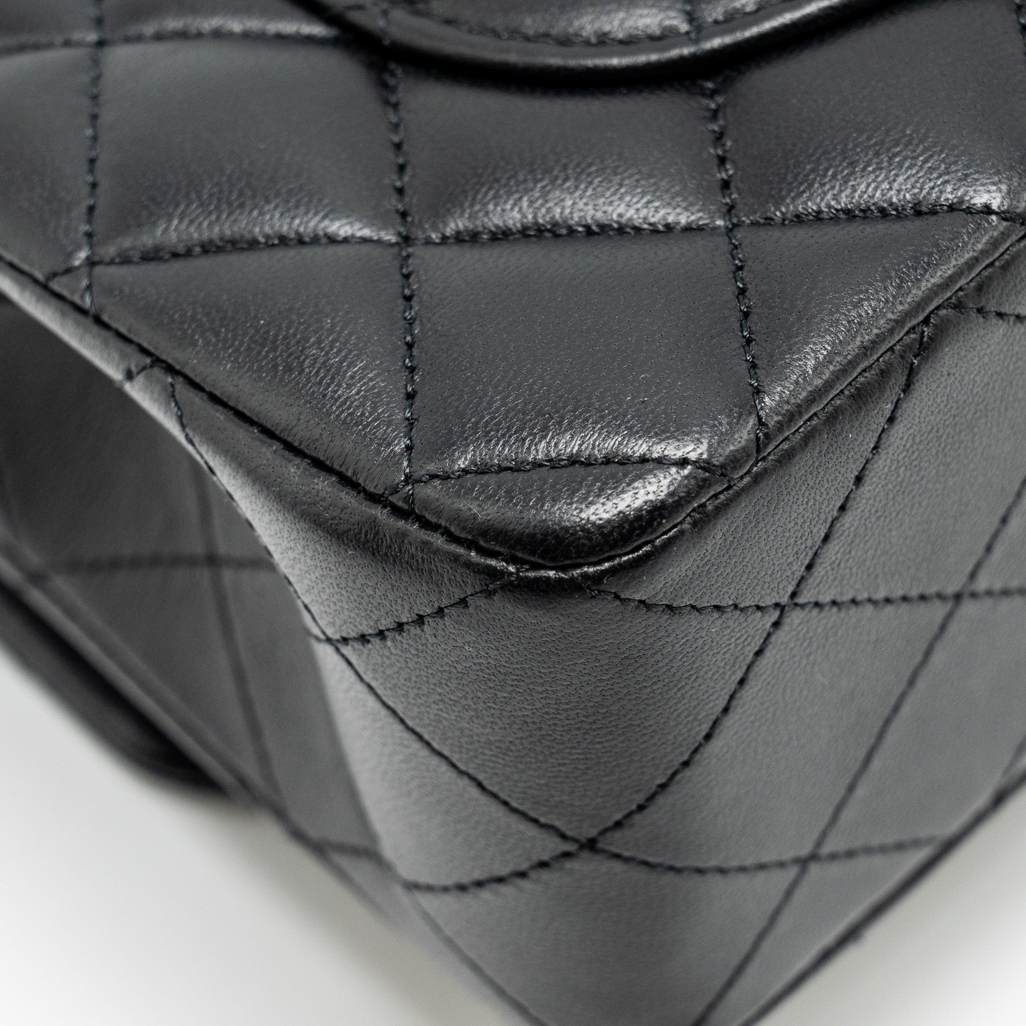 chanel-small-classic-double-flap-bag-lambskin-black-shw-microchip-1