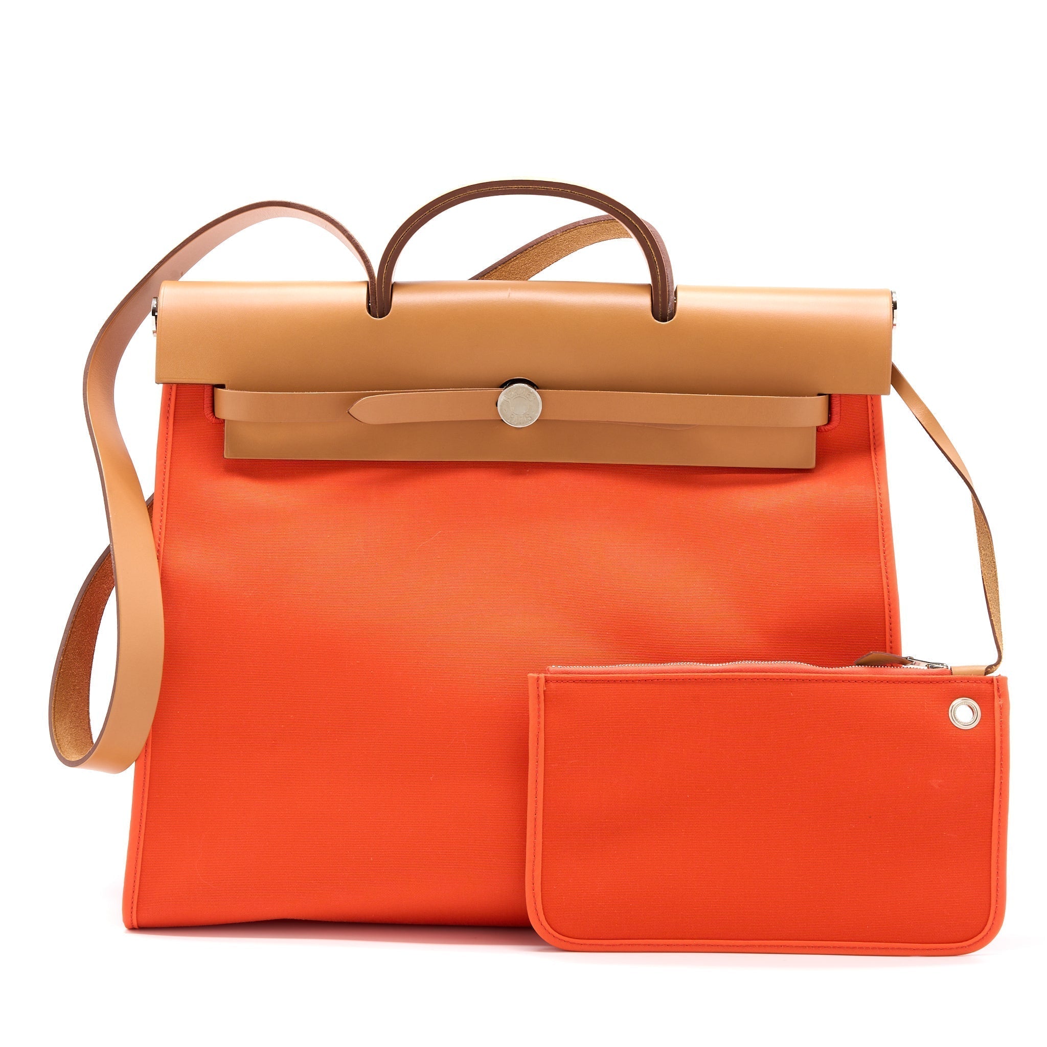 hermes-herbag-zip-39-leather-canvas-orange-shw-stamp-x
