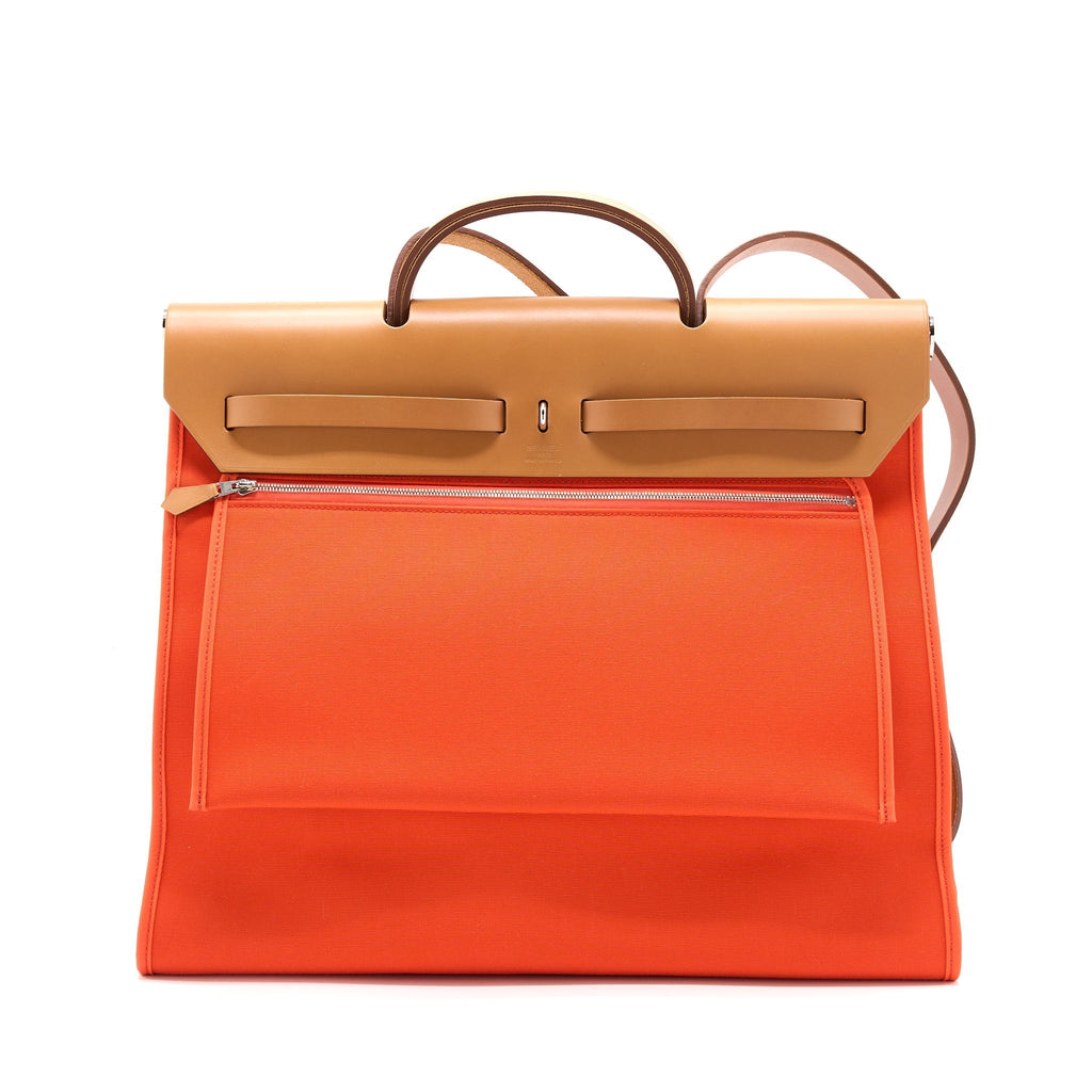 hermes-herbag-zip-39-leather-canvas-orange-shw-stamp-x