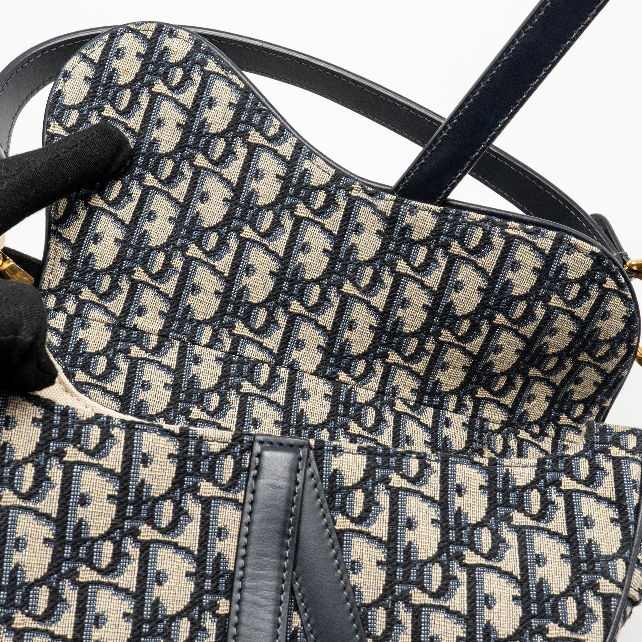 dior-medium-saddle-bag-blue-oblique-canvas-ghw-1