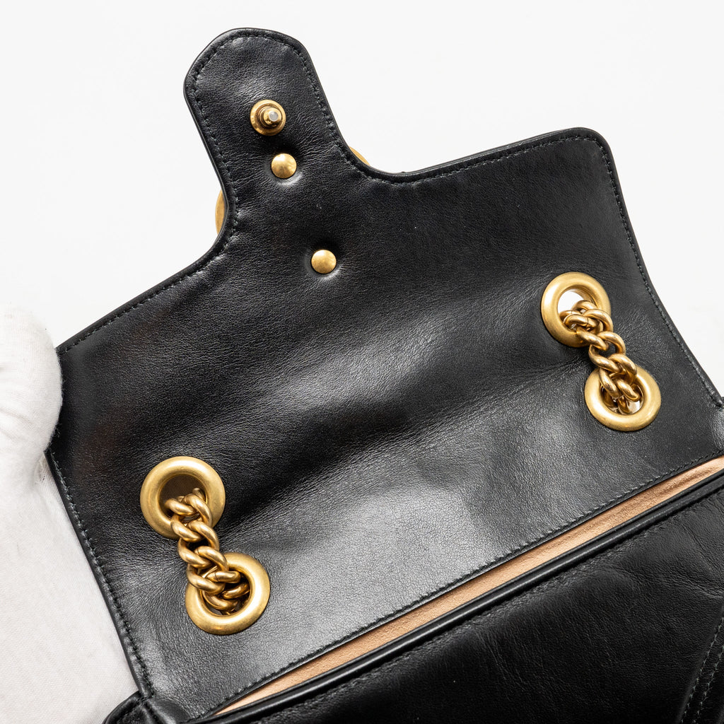 gucci-mini-gg-marmont-shoulder-bag-calfskin-black-ghw-3