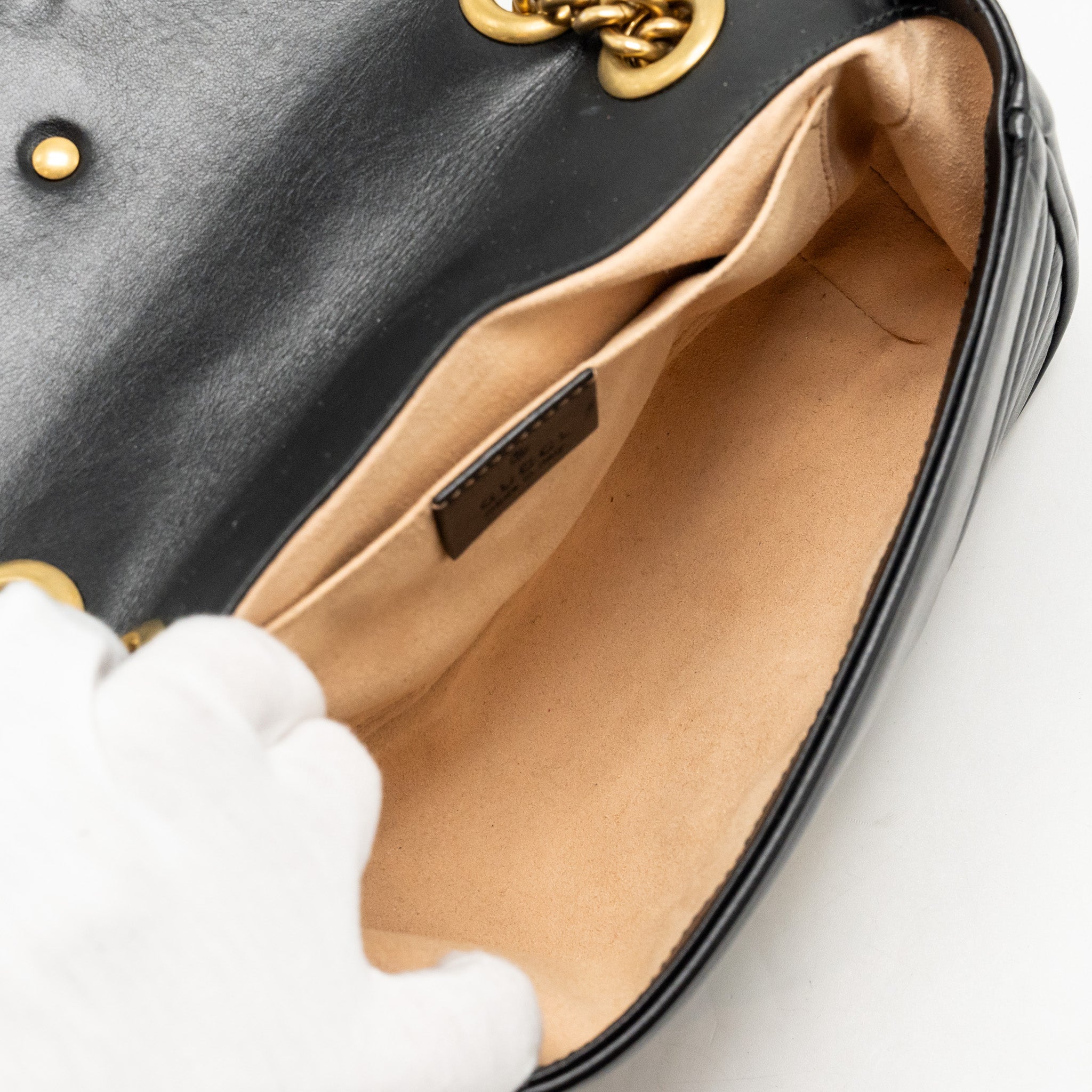 gucci-mini-gg-marmont-shoulder-bag-calfskin-black-ghw-3