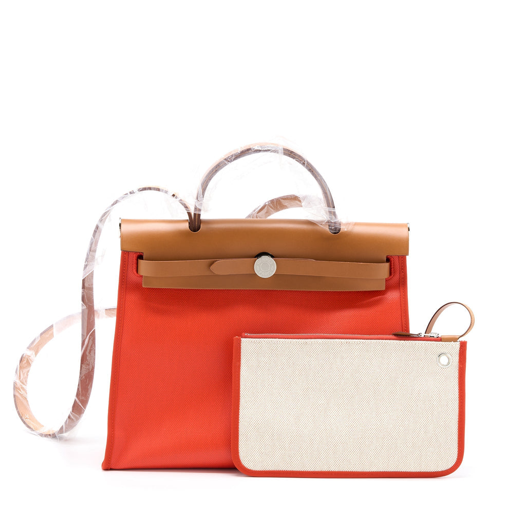hermes-herbag-31-with-berline-canvas-and-hunter-orange-mecano-ecru-beige-shw-stamp-u