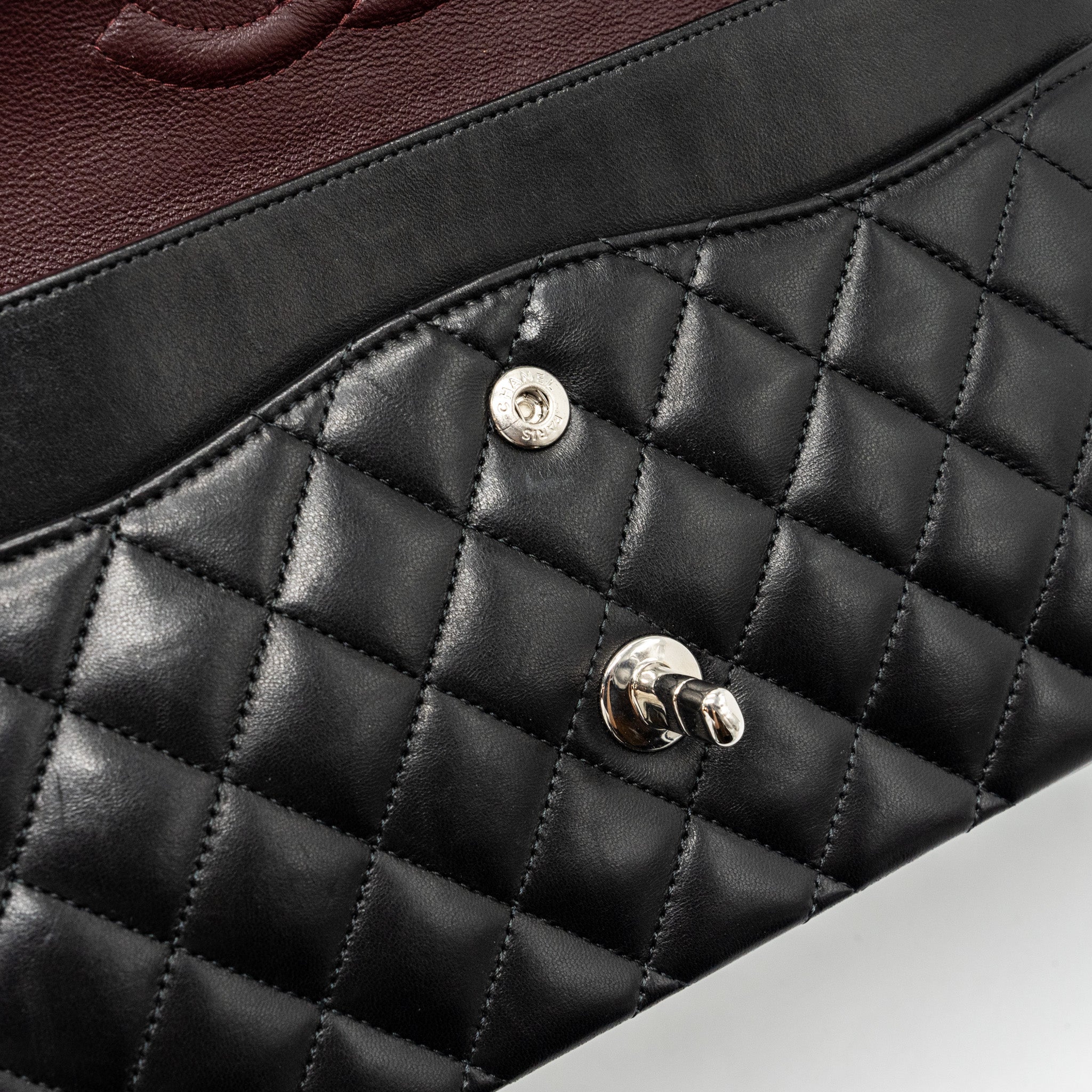 chanel-medium-classic-double-flap-bag-lambskin-black-shw-copy