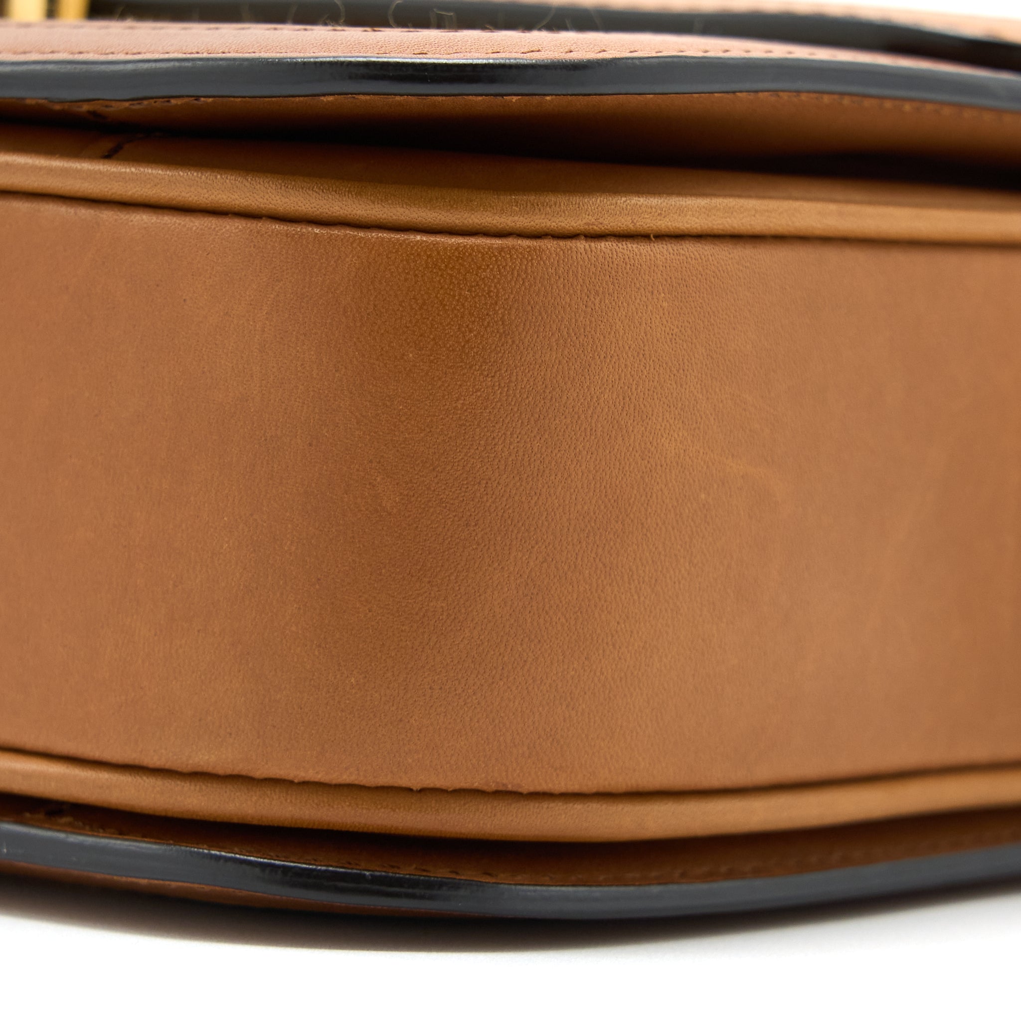 celine-triomphe-bag-textile-calfskin-white-tan-ghw