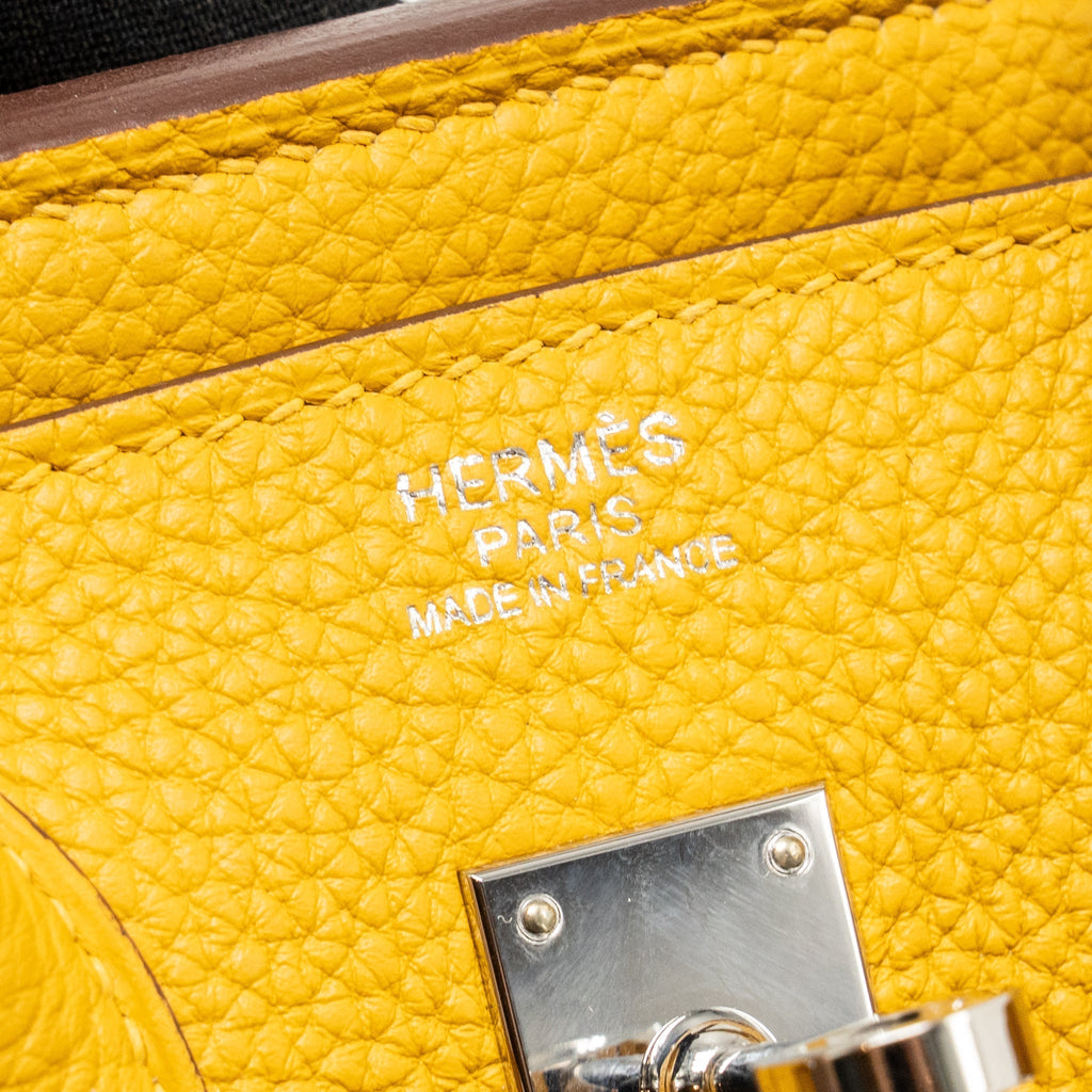 hermes-birkin-25-togo-jaune-amber-shw-stamp-y