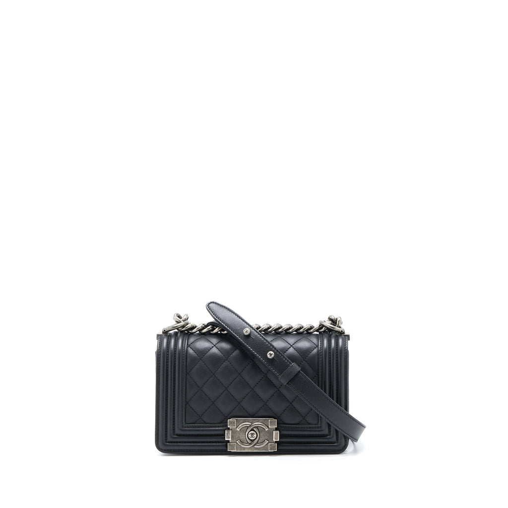 chanel-small-boy-bag-calfskin-black-with-ruthenium-hardware