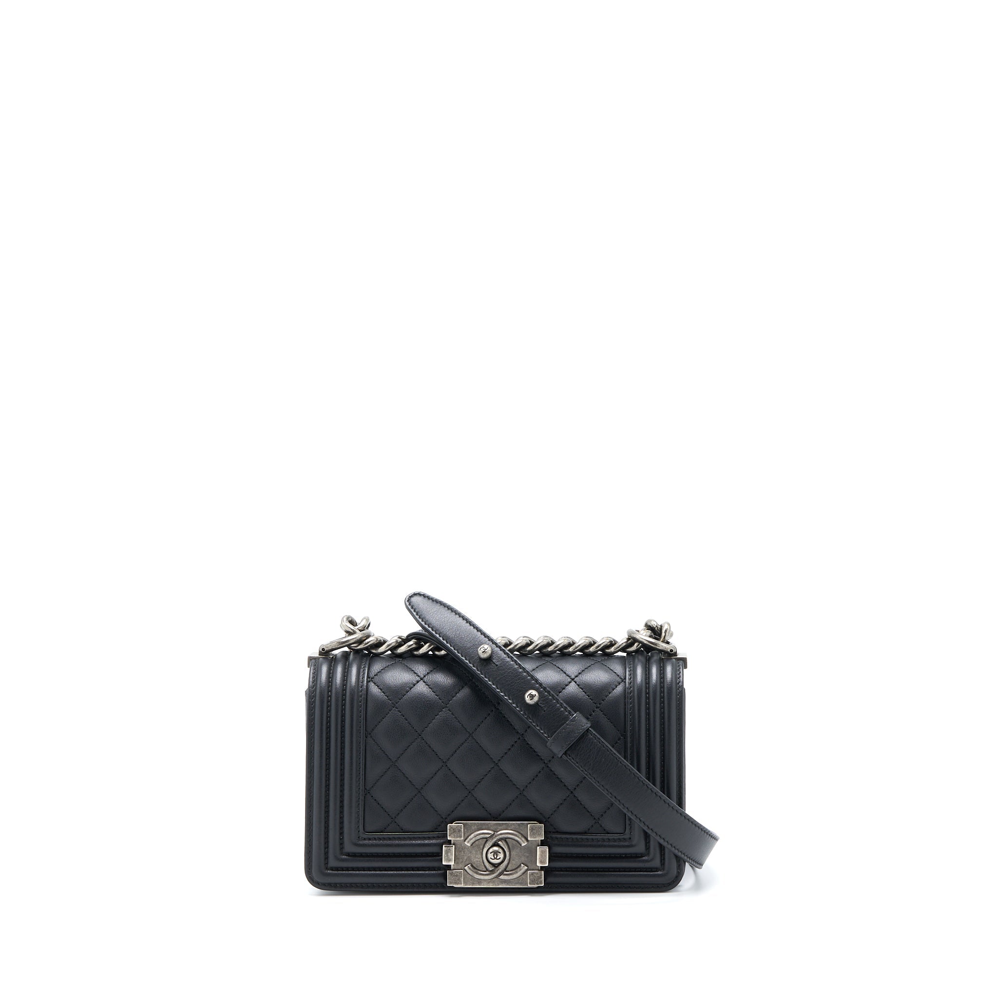 chanel-small-boy-bag-calfskin-black-with-ruthenium-hardware