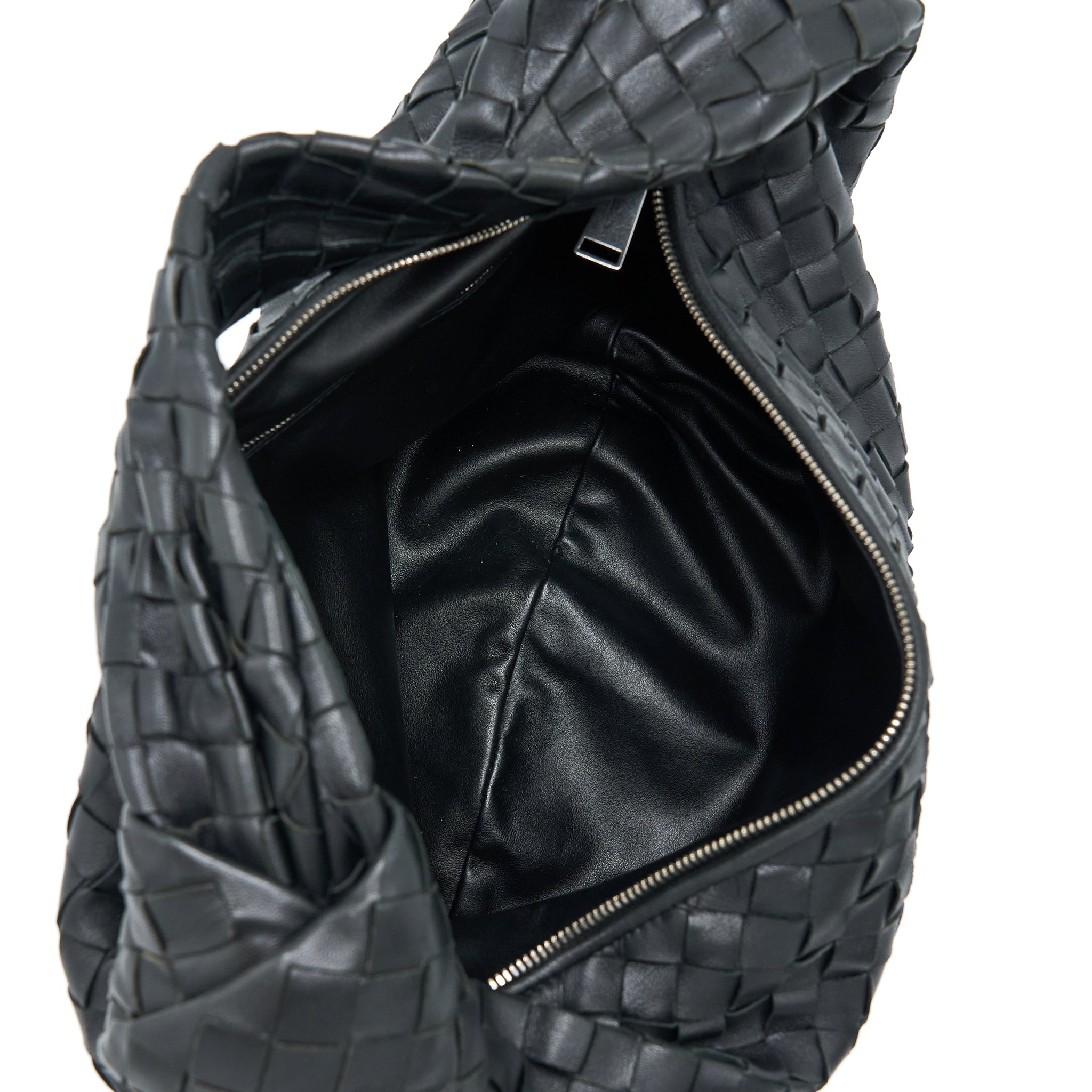 bottega-veneta-jodie-lambskin-black-shw