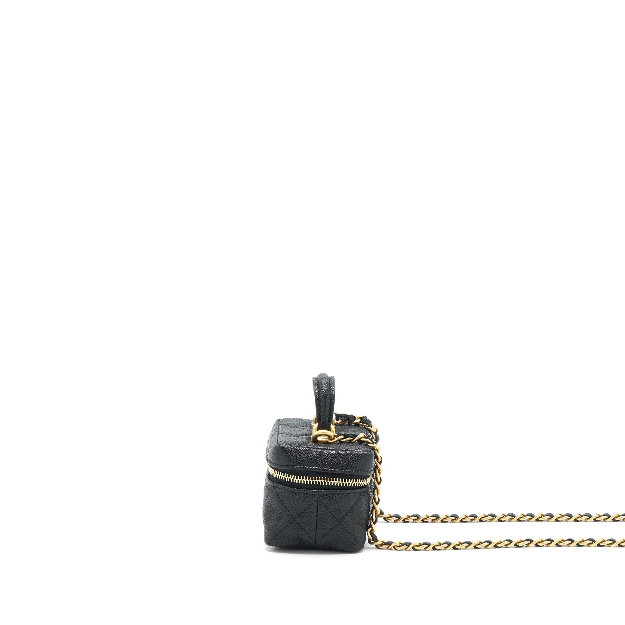 chanel-top-handle-mini-zipper-soft-vanity-with-chain-black-ghw