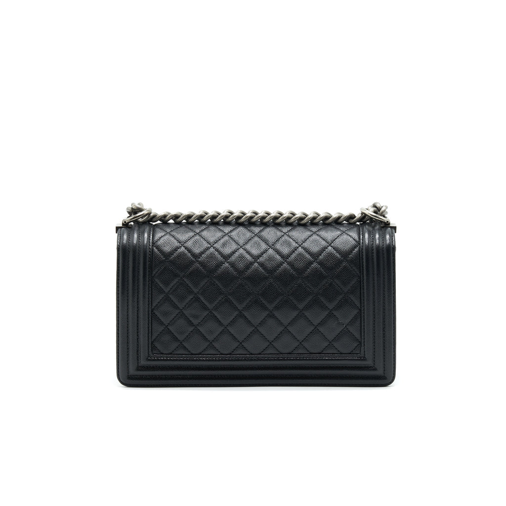 chanel-caviar-old-medium-leboy-bag-black-with-ruthenium-hardware