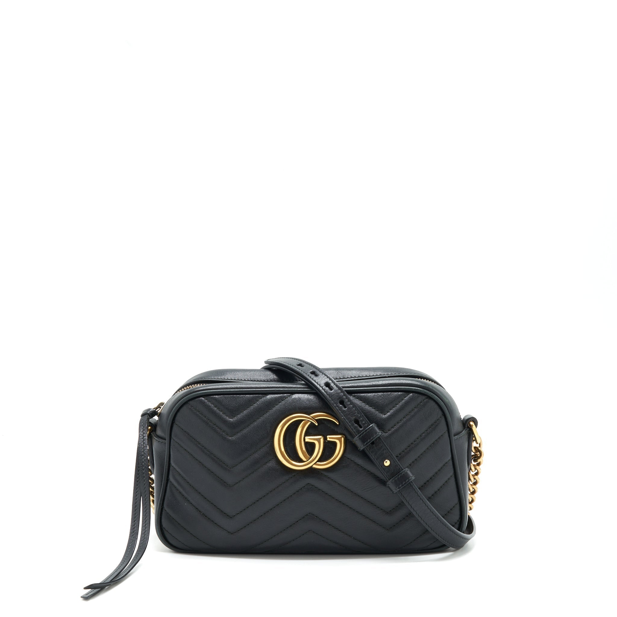 gucci-marmont-small-matelasse-shoulder-bag-black-ghw