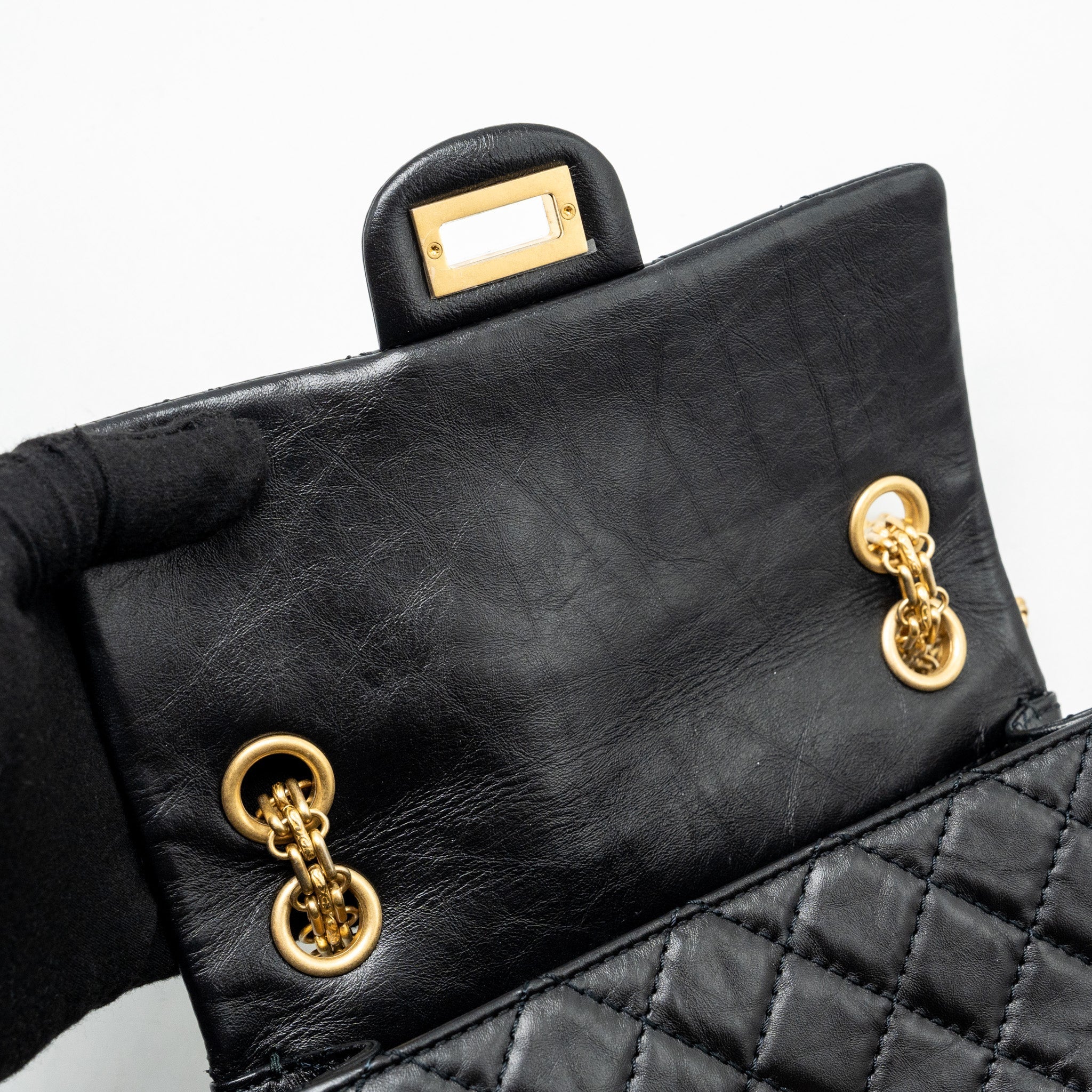 chanel-mini-2-55-reissue-flap-bag-aged-calfskin-black-ghw-2