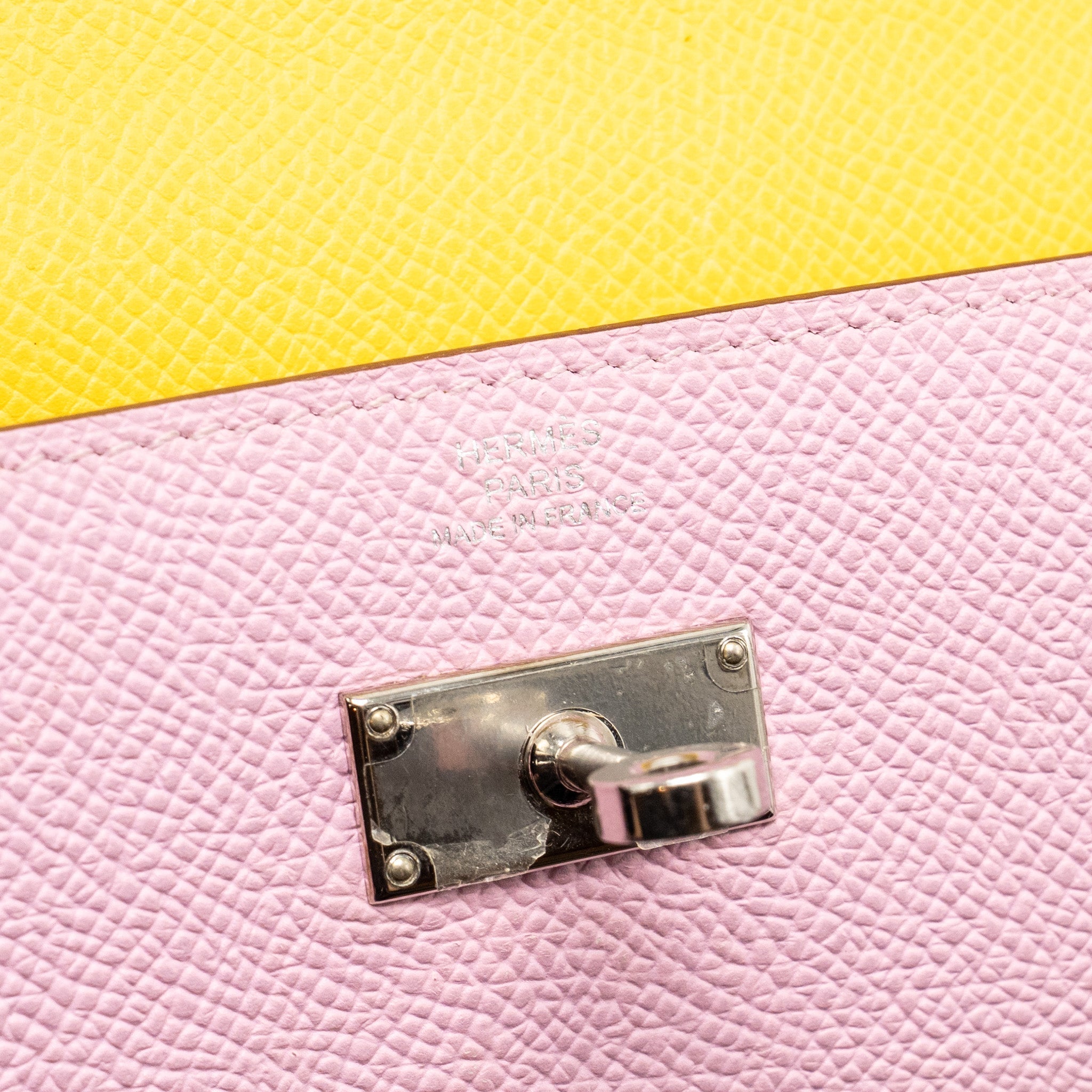 hermes-kelly-long-wallet-epsom-mauve-sylvestre-jaune-citron-shw-stamp-d