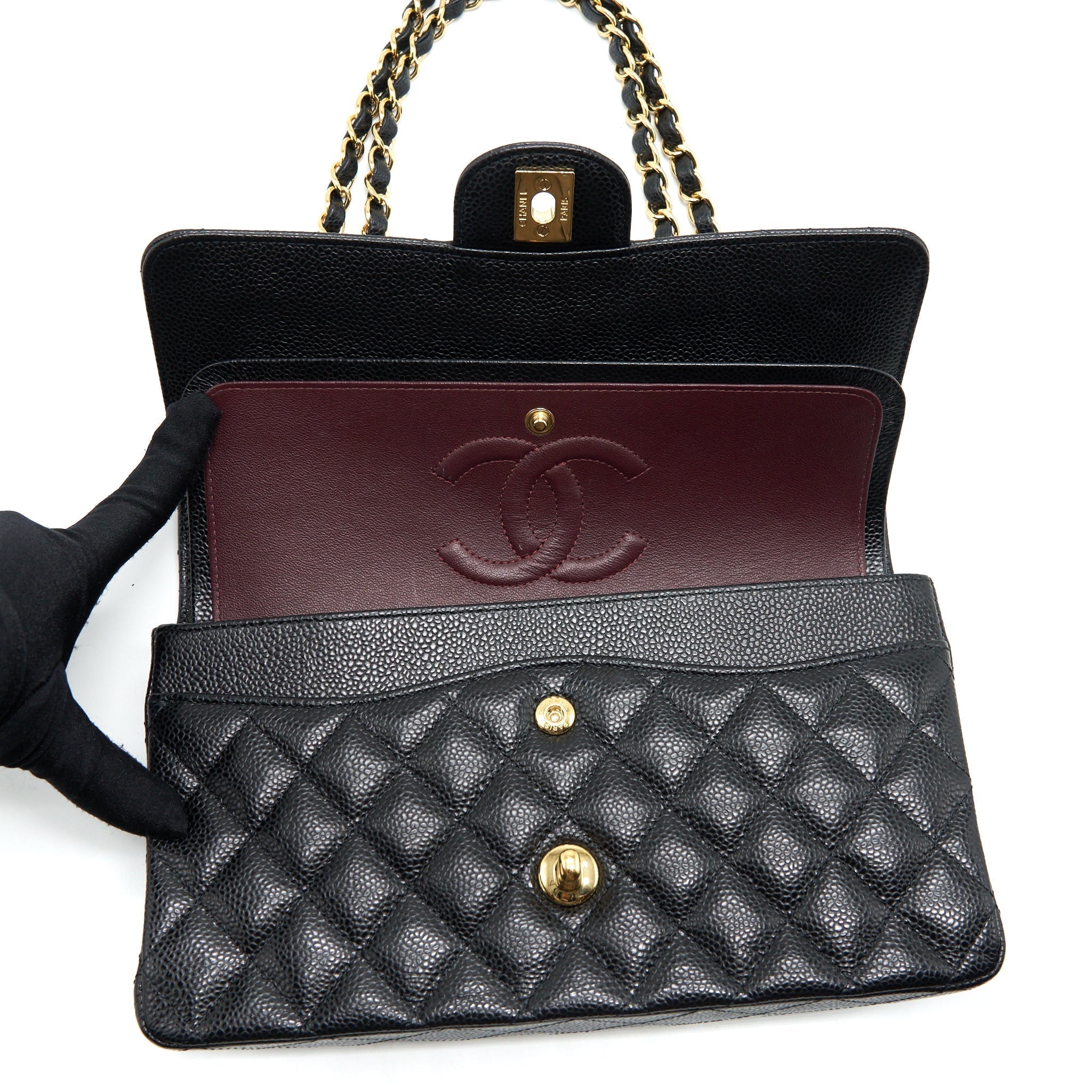 chanel-medium-classic-flap-bag-caviar-black-ghw-2