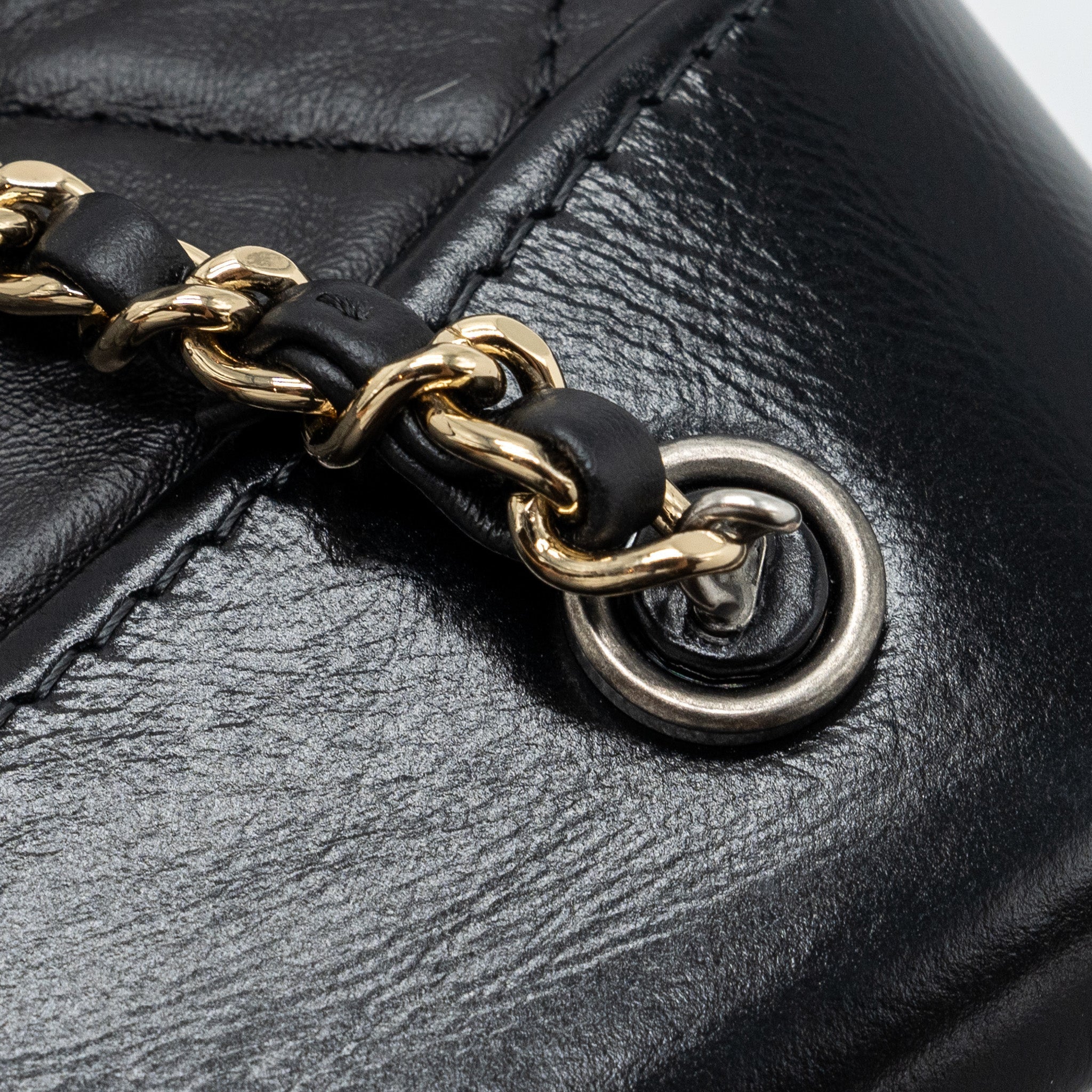 chanel-small-gabrielle-backpack-aged-calfskin-black-multicolour-hardware