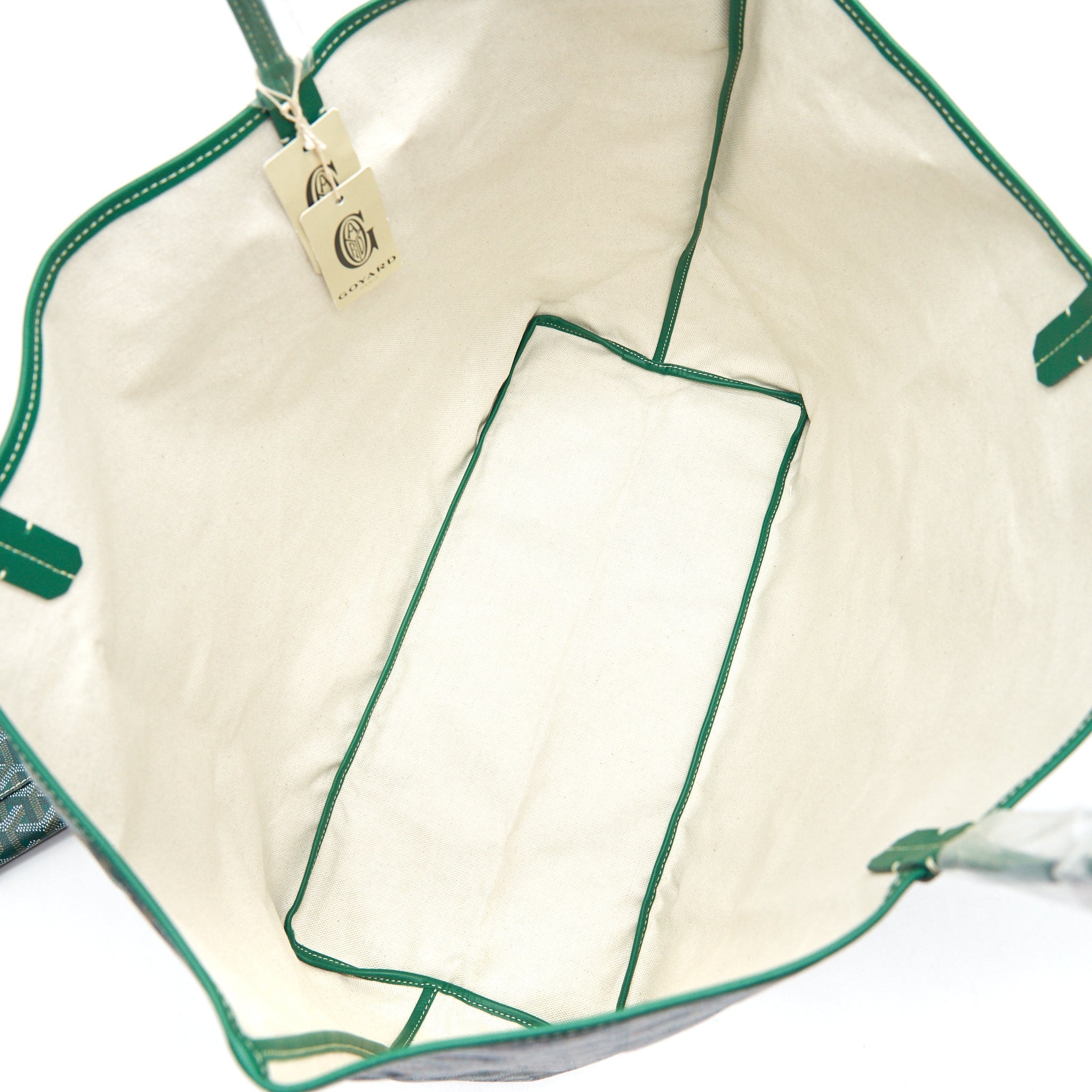 goyard-saint-louis-tote-gm-green