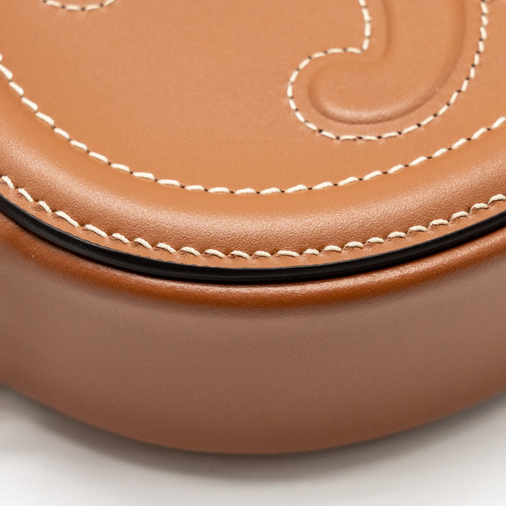 celine-crossbody-oval-purse-cuirass-triomphe-smooth-calfskin-tan-ghw-2