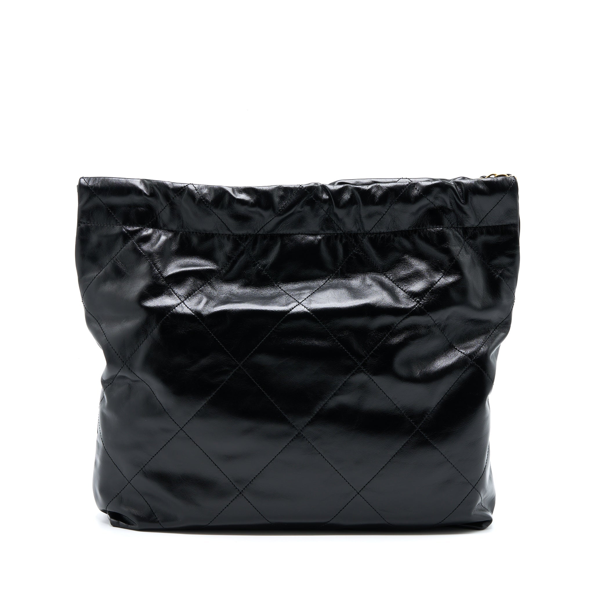chanel-medium-22-bag-shiny-calfskin-black-ghw-microchip