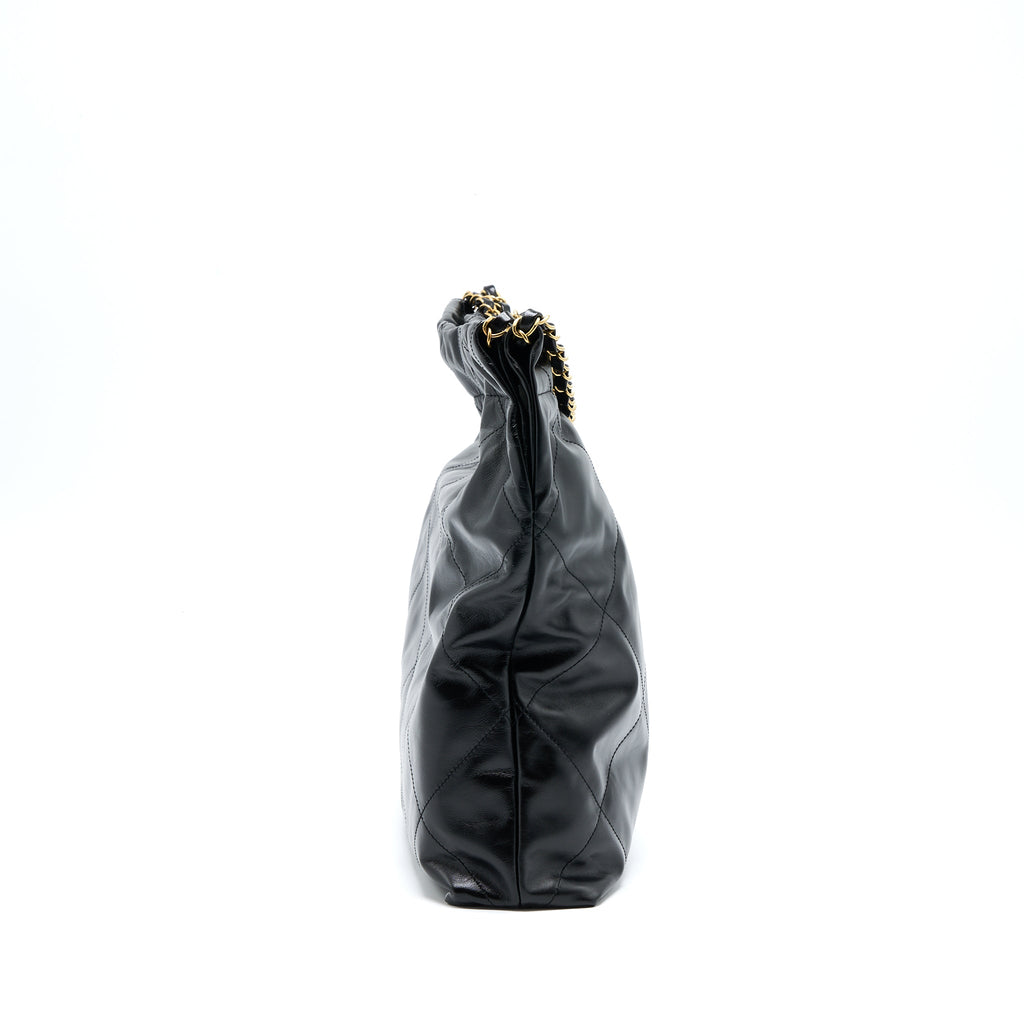 chanel-medium-22-bag-shiny-calfskin-black-ghw-microchip