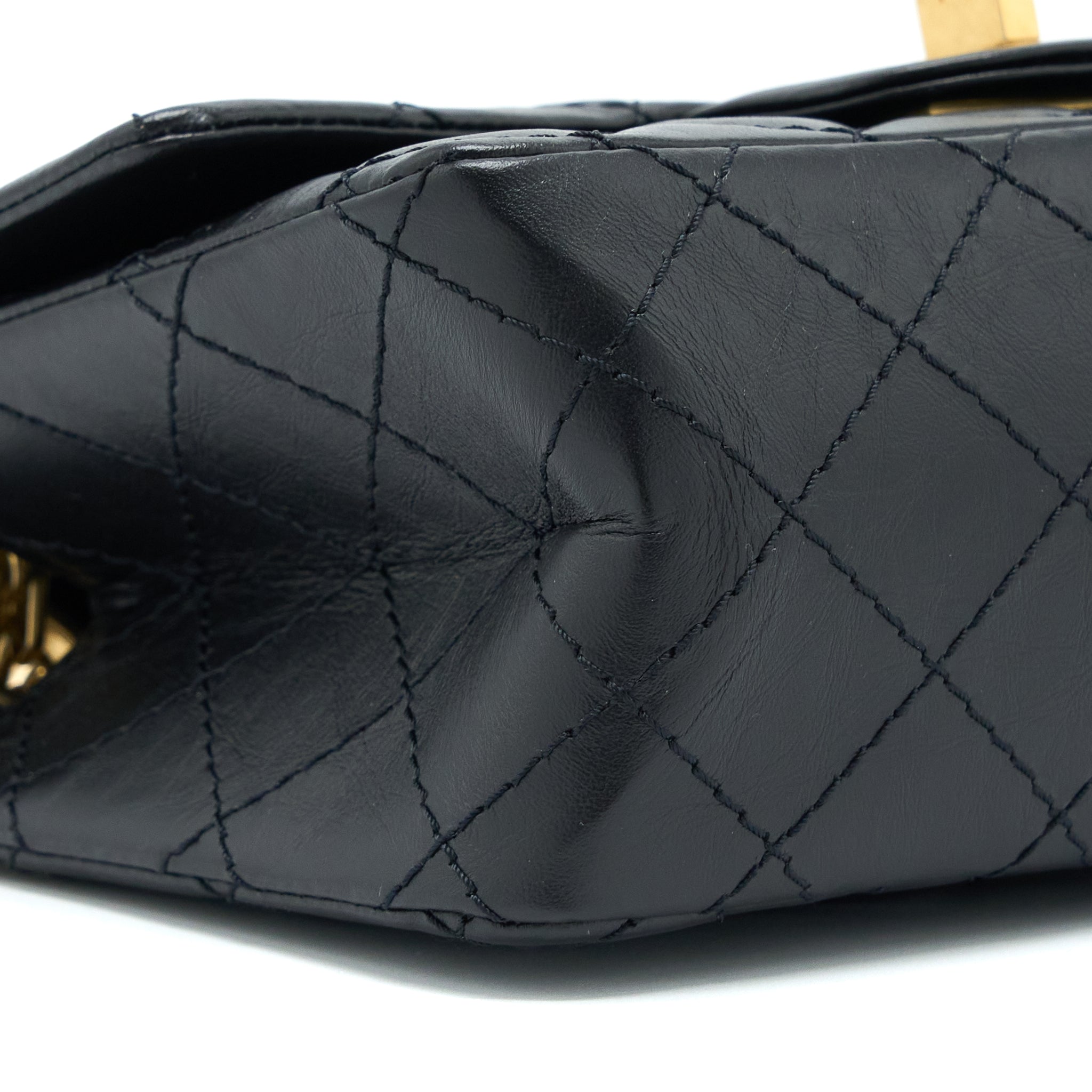 chanel-mini-2-55-reissue-flap-bag-aged-calfskin-black-brushed-ghw-microchip-5