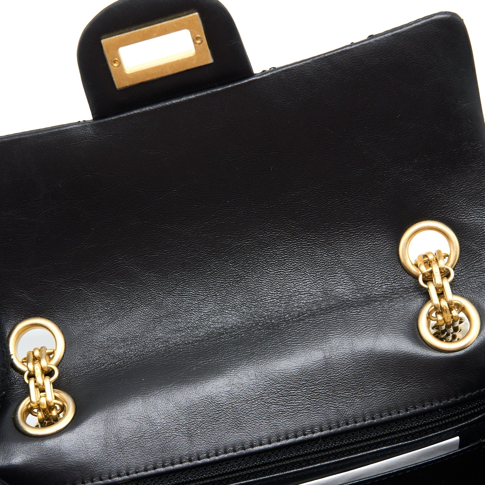 chanel-mini-2-55-reissue-flap-bag-aged-calfskin-black-brushed-ghw-microchip-5