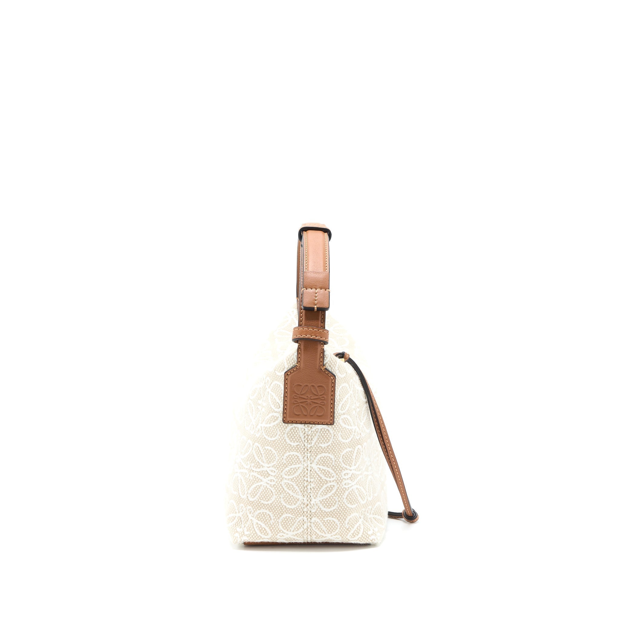 loewe-small-cubi-bag-in-anagram-jacquard-calfskin-ecru-tan-ghw