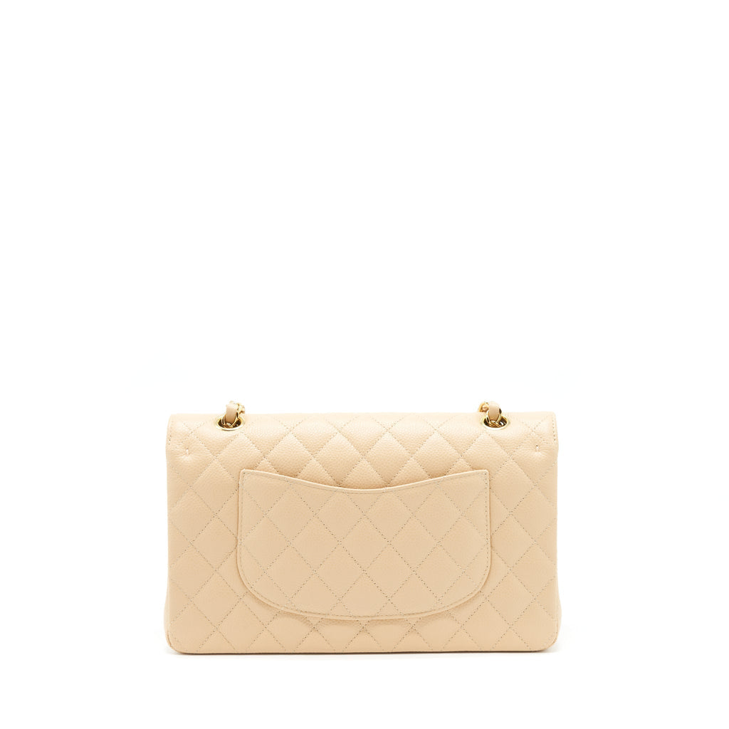 chanel-medium-classic-double-flap-bag-caviar-beige-lghw