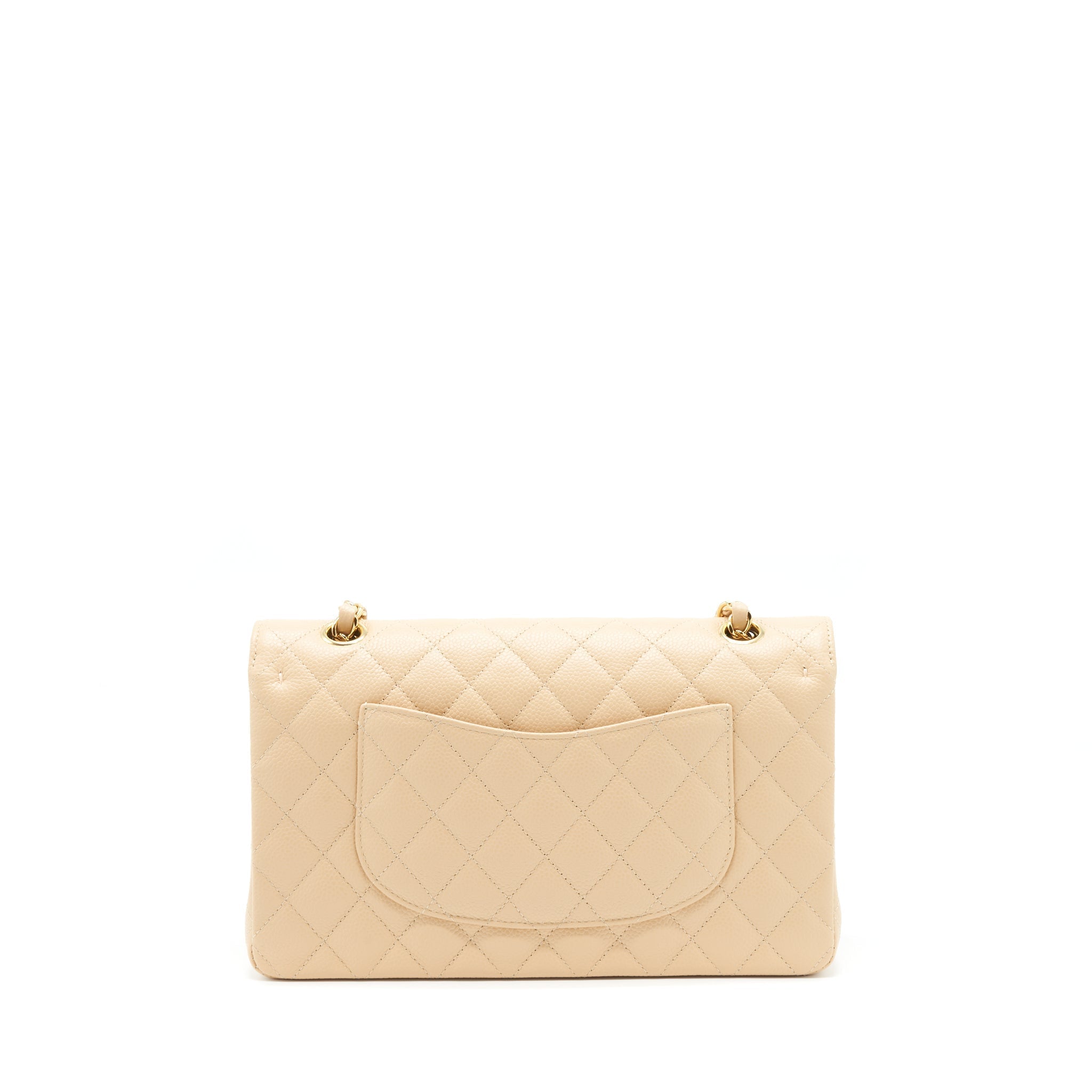 chanel-medium-classic-double-flap-bag-caviar-beige-lghw