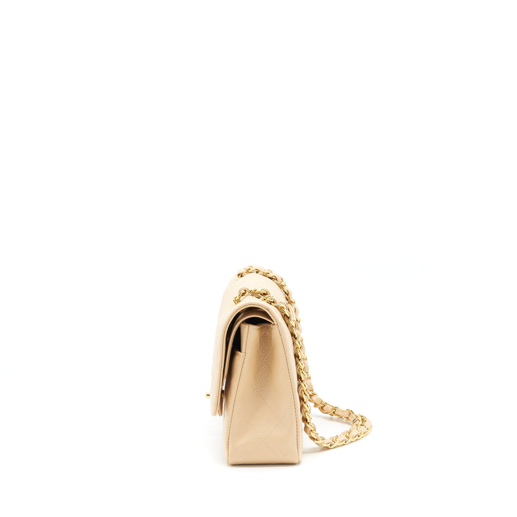 chanel-medium-classic-double-flap-bag-caviar-beige-lghw