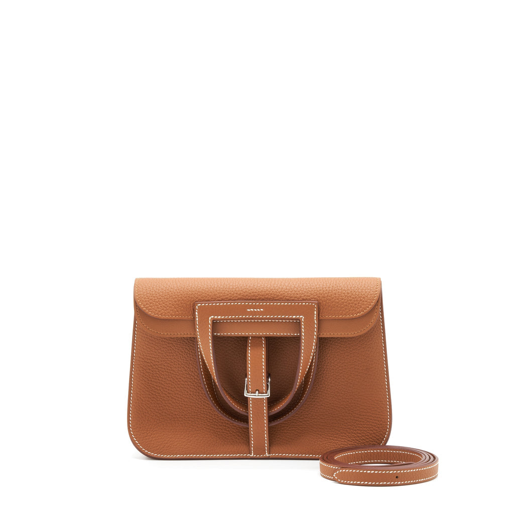 hermes-halzan-25-bag-clemence-gold-shw-stamp-u
