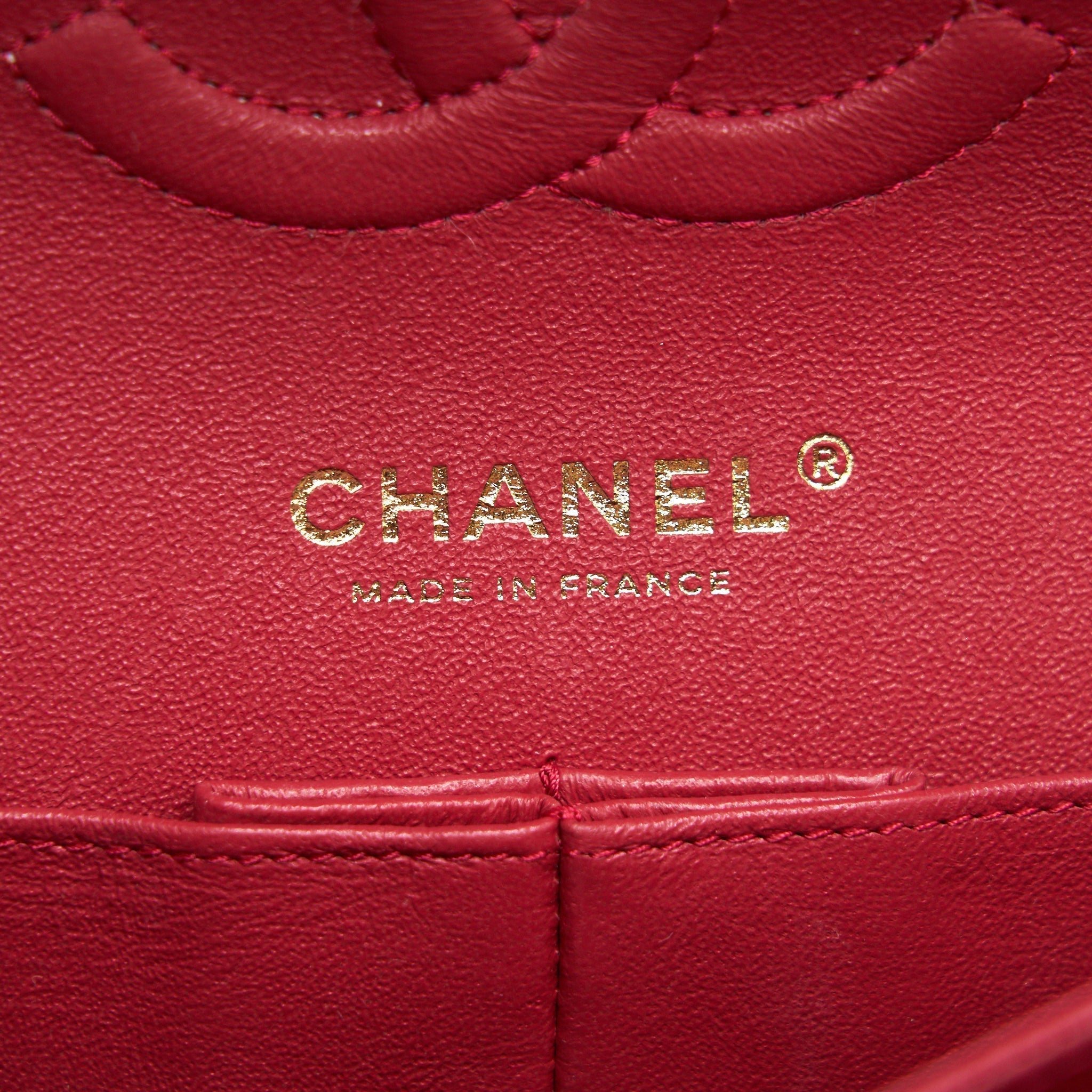 chanel-medium-classic-double-flap-caviar-raspberry-red-with-lghw-1