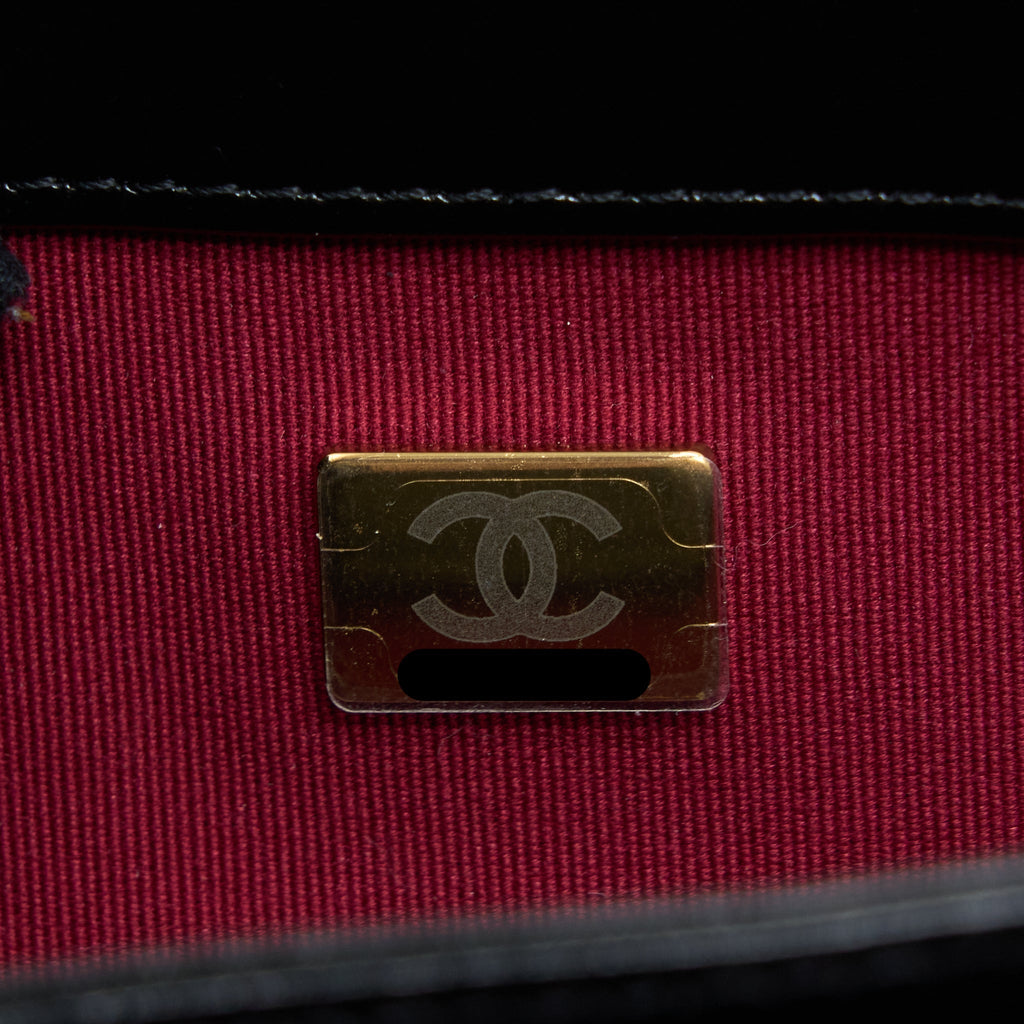 chanel-crossbody-mini-flap-bag-cc-logo-strap-calfskin-black-brushed-ghw-microchip