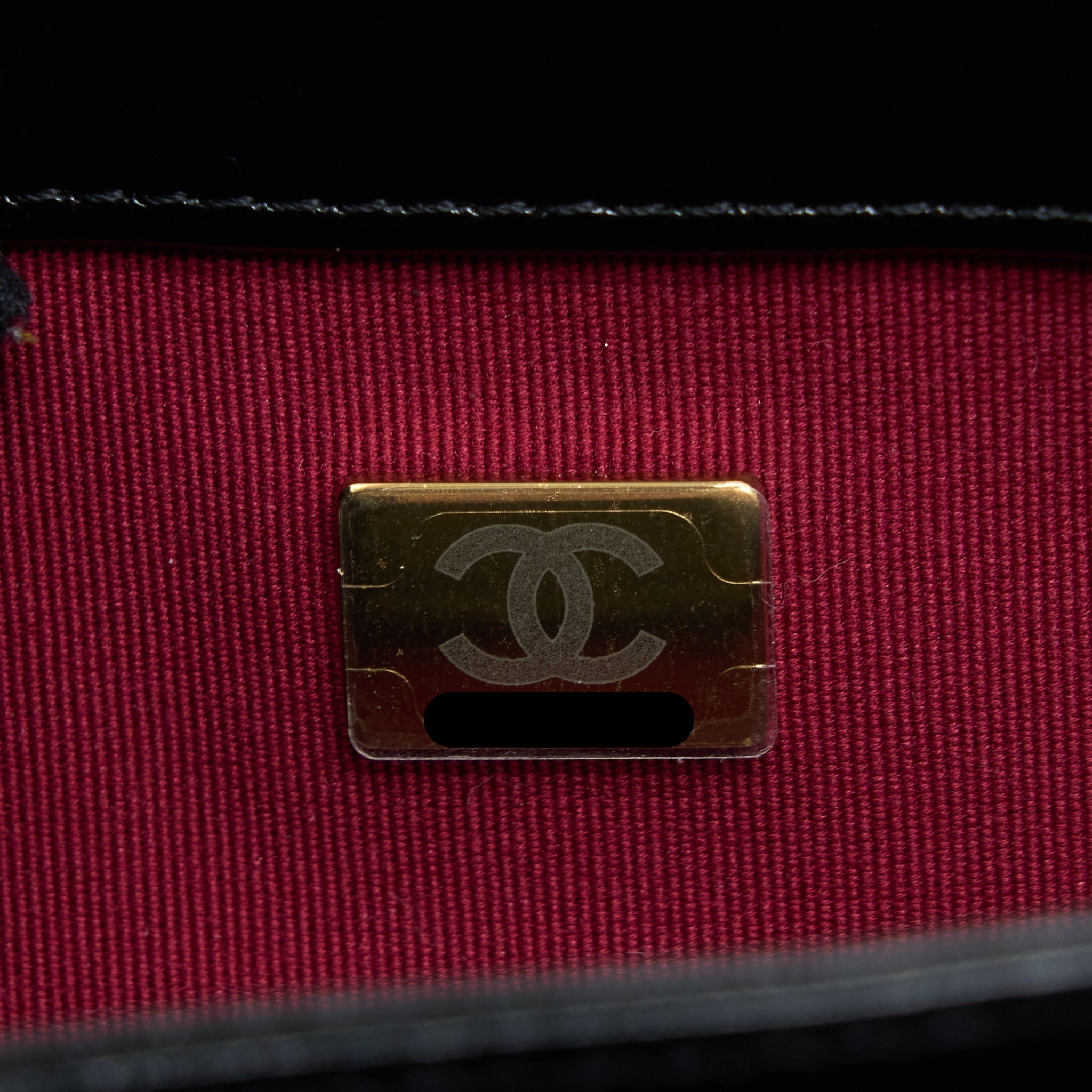 chanel-crossbody-mini-flap-bag-cc-logo-strap-calfskin-black-brushed-ghw-microchip