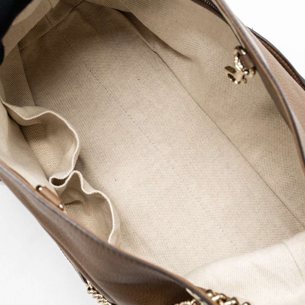 gucci-disco-tote-bag-calfskin-brown-lghw
