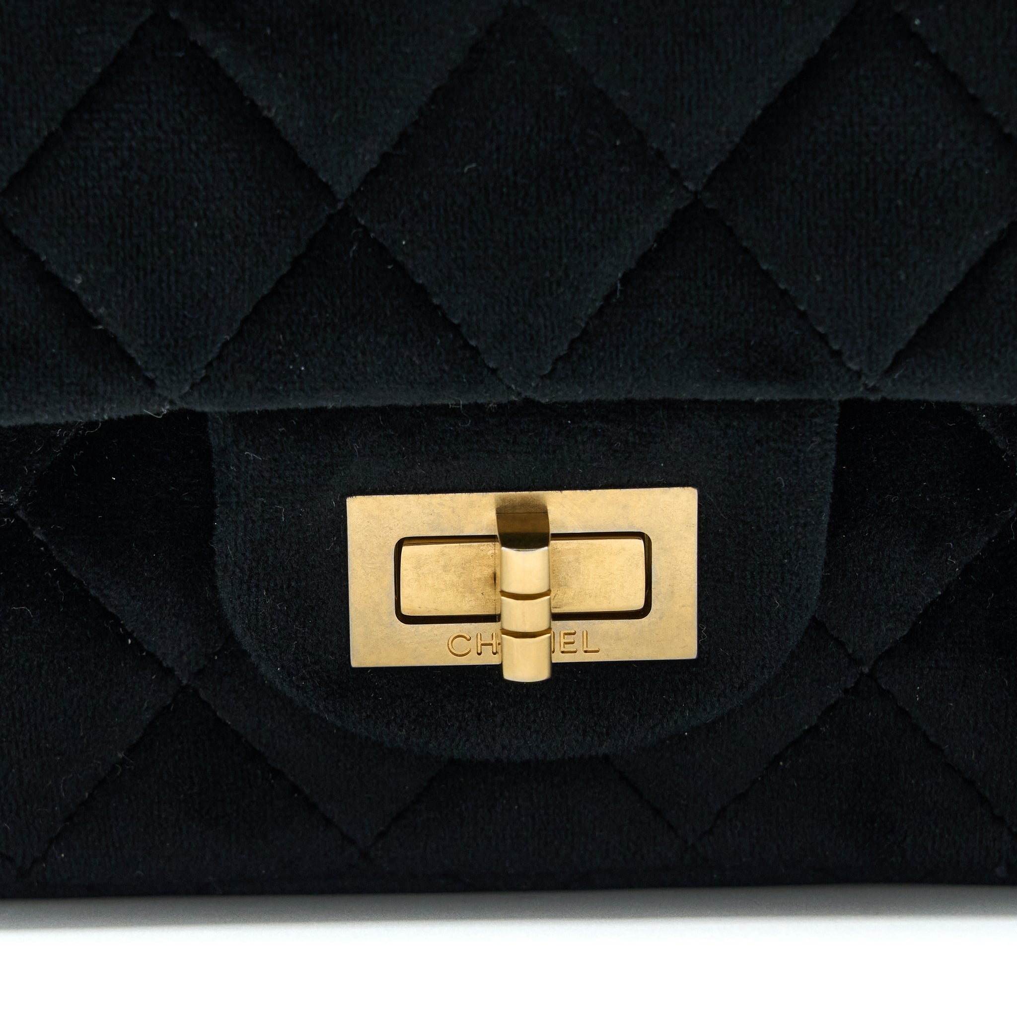 chanel-small-2-55-reissue-flap-bag-velvet-black-ghw