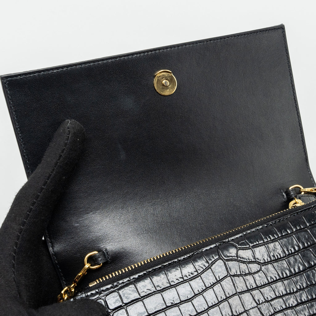 saint-laurent-ysl-kate-tassel-croc-embossed-calfskin-black-ghw