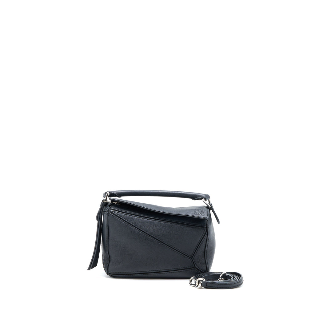 loewe-mini-puzzle-calfskin-black-shw