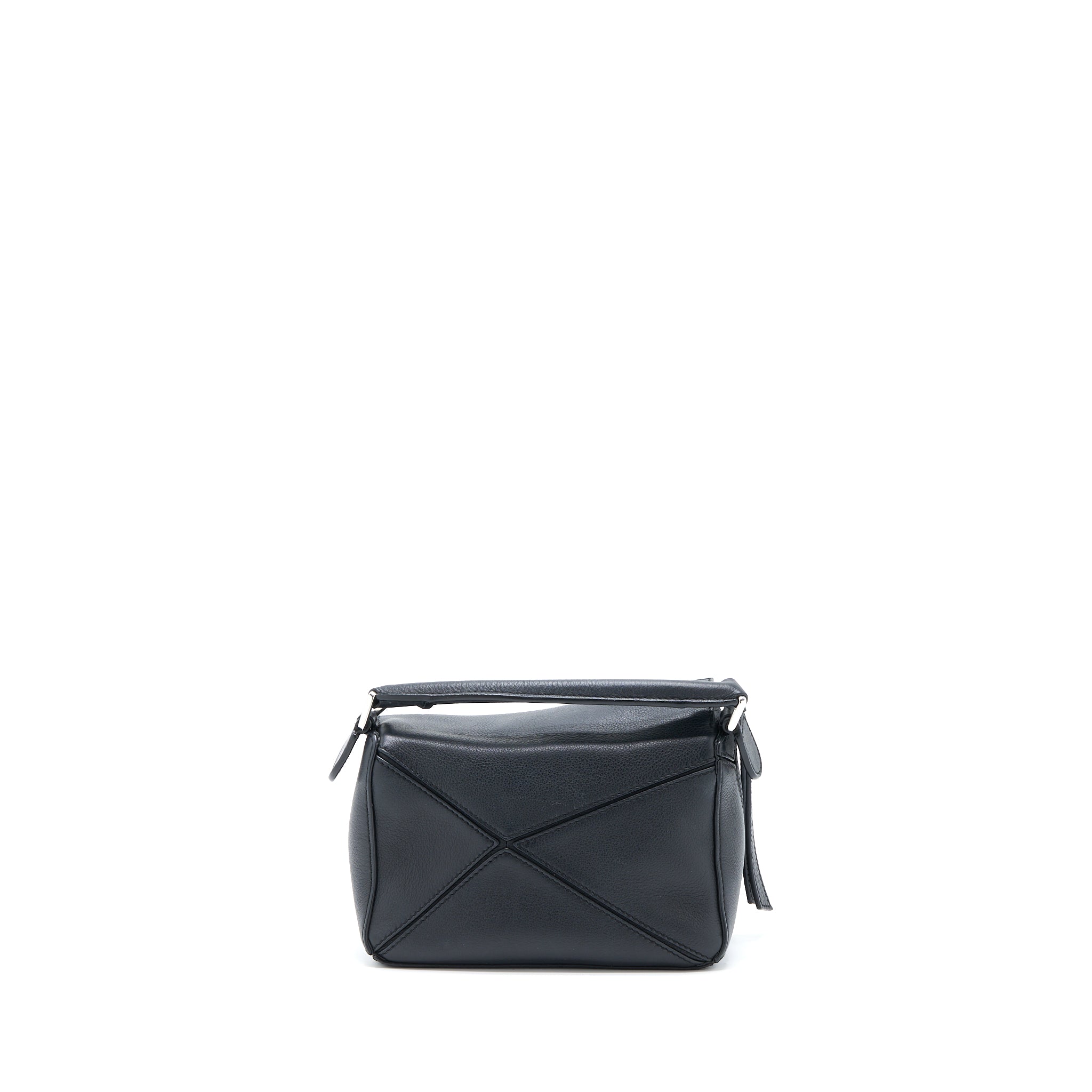loewe-mini-puzzle-calfskin-black-shw